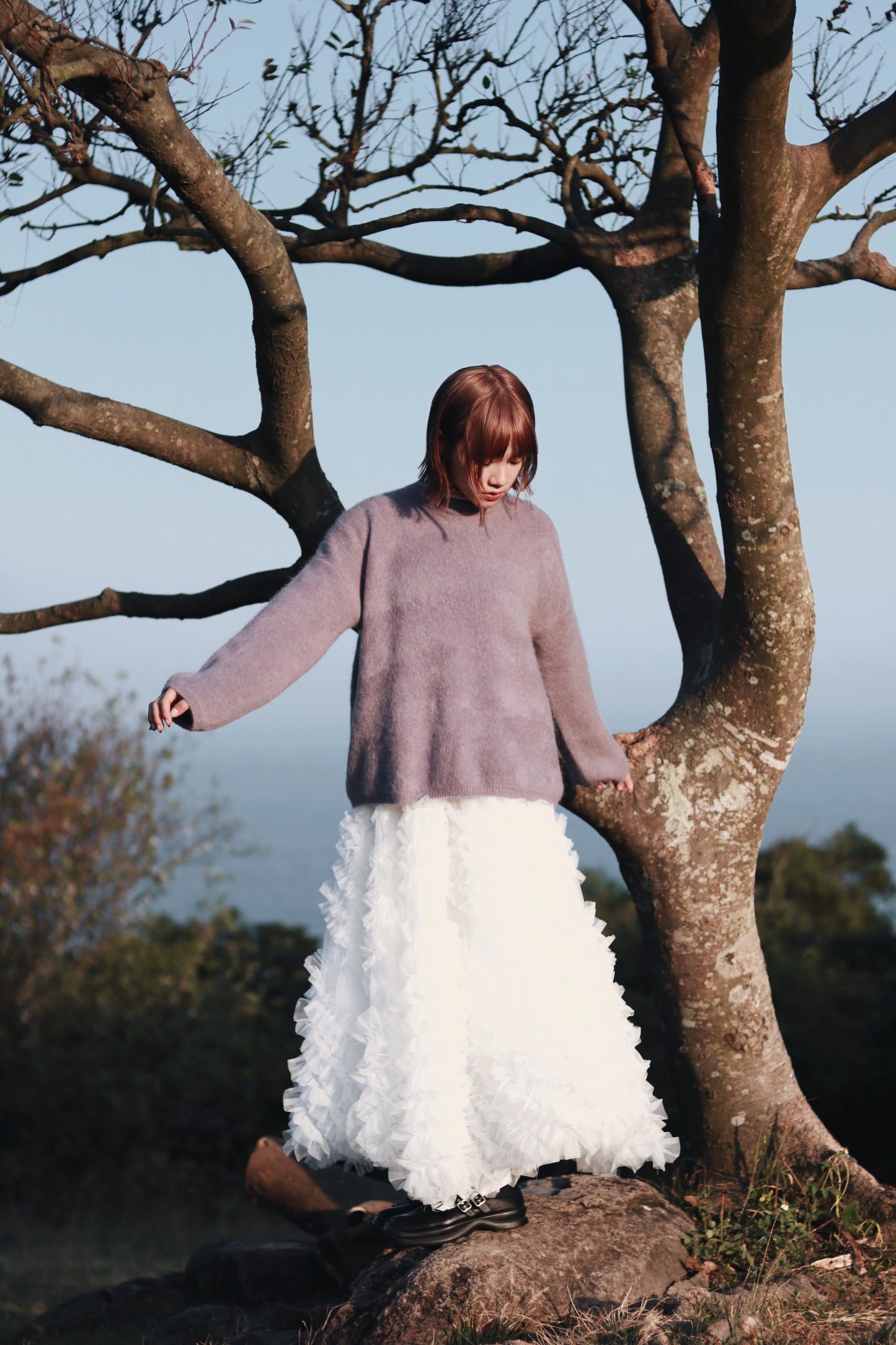 Doll Lace Skirt (White)