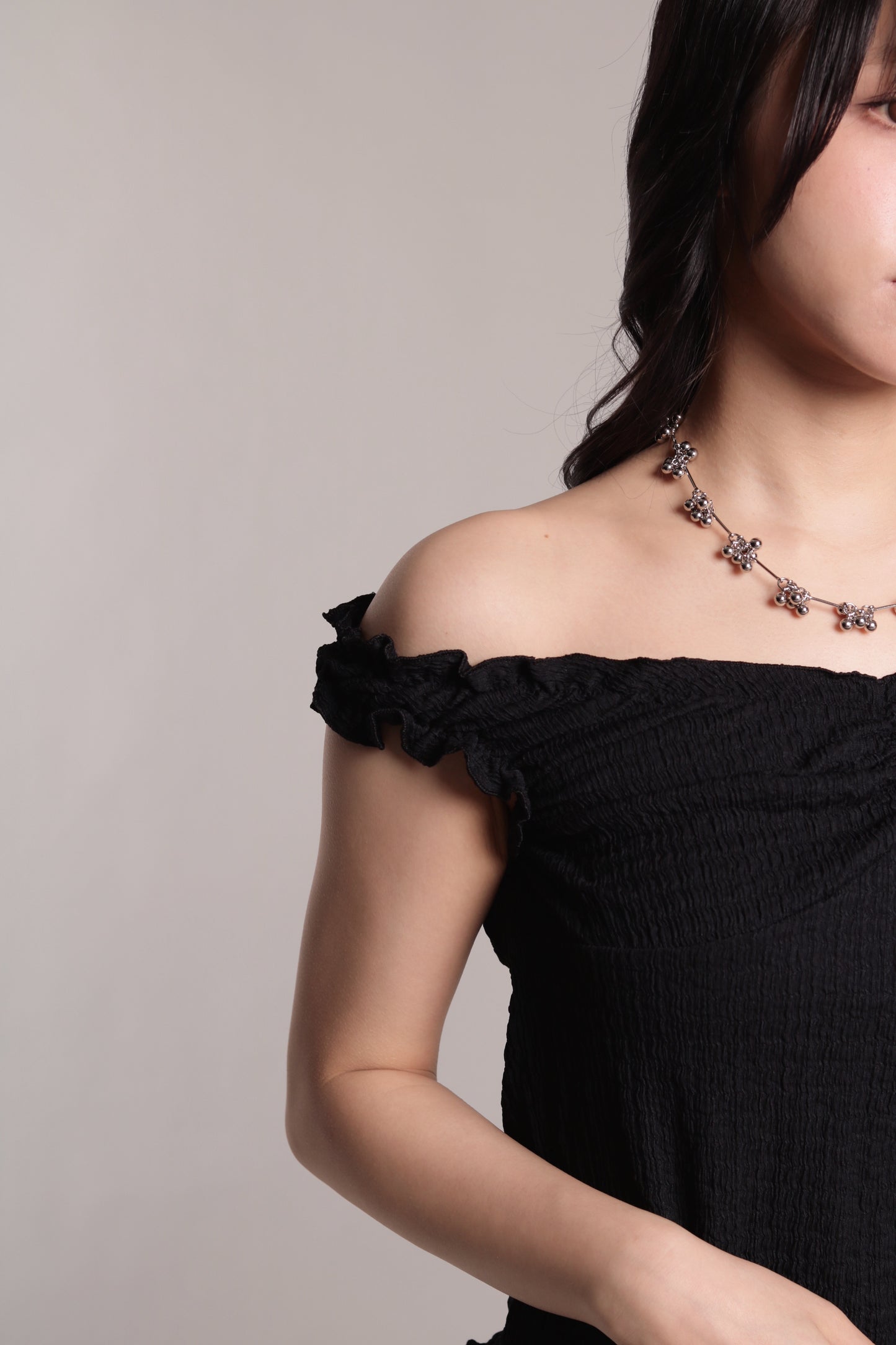 Gathered Top (Black)