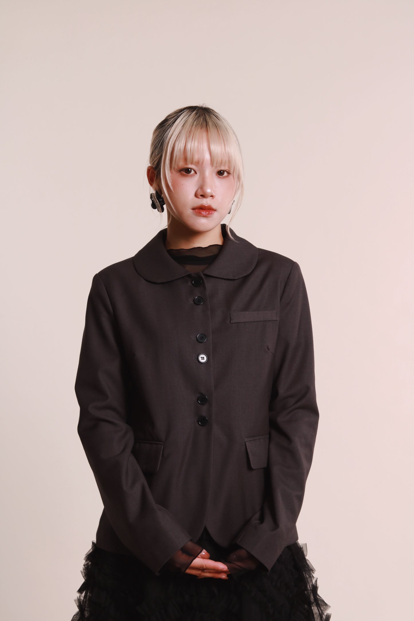 Doll Blazer (Charcoal)