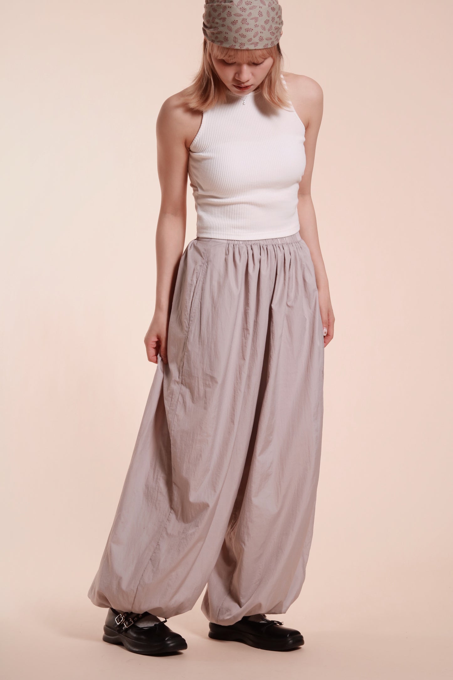 Padded Rib Tank (White)