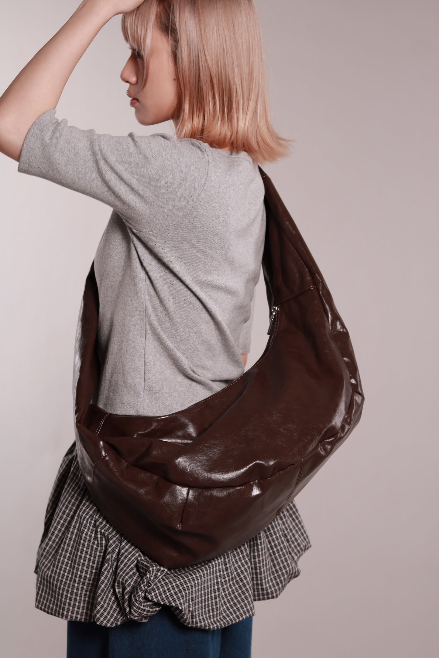 Messy Luna Bag (Black/Brown)