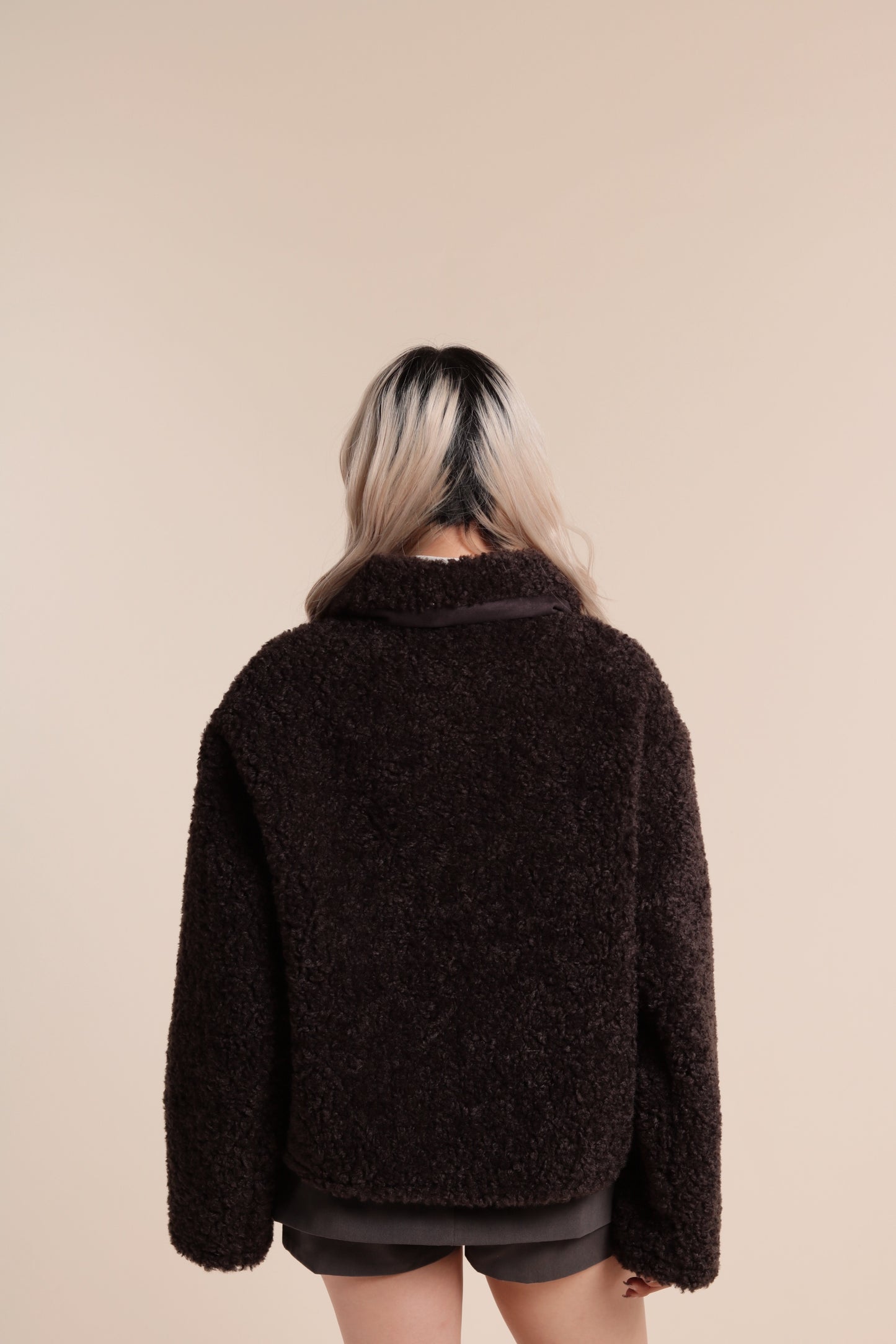 Belted Pants Skirt (Charcoal)