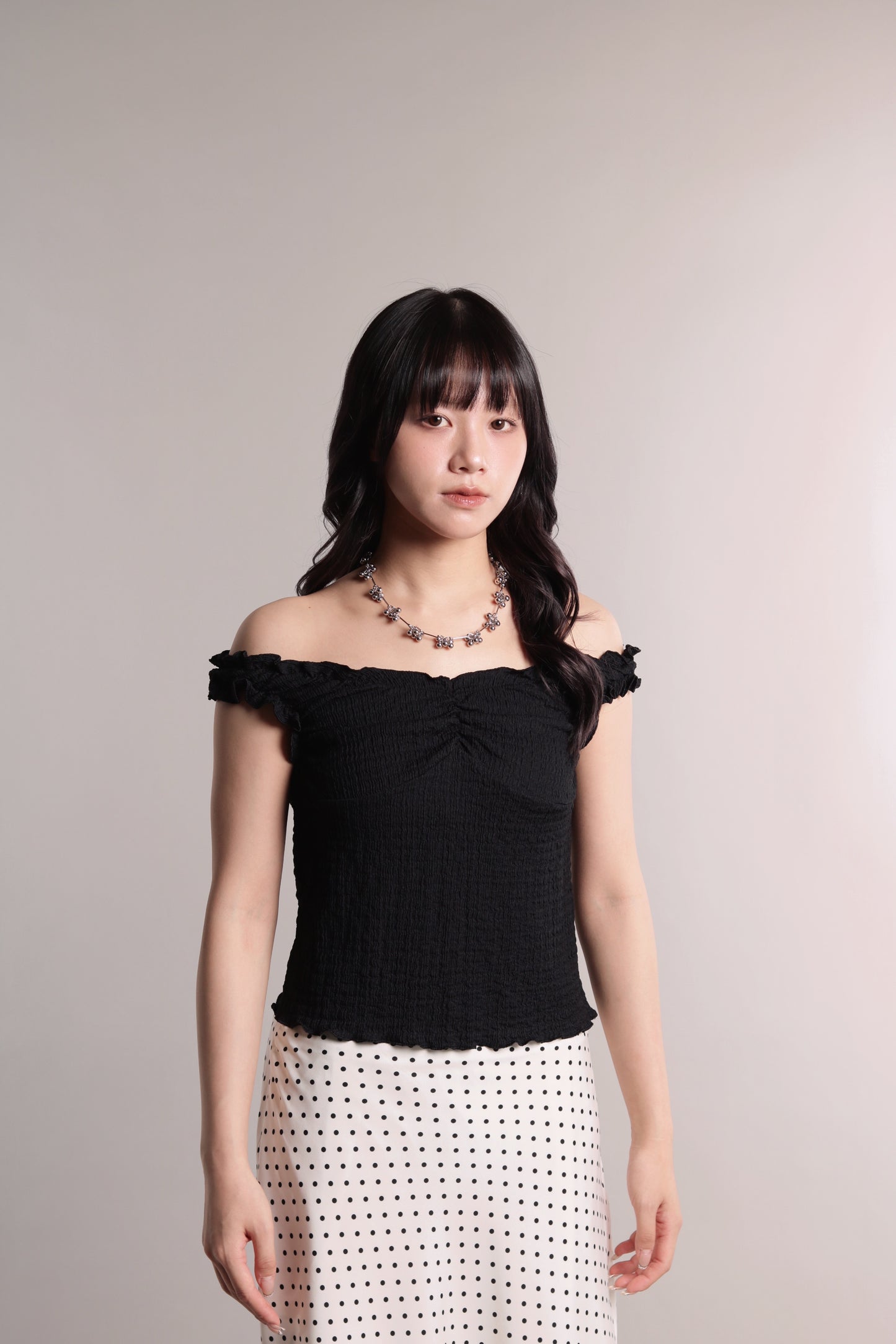 Gathered Top (Black)