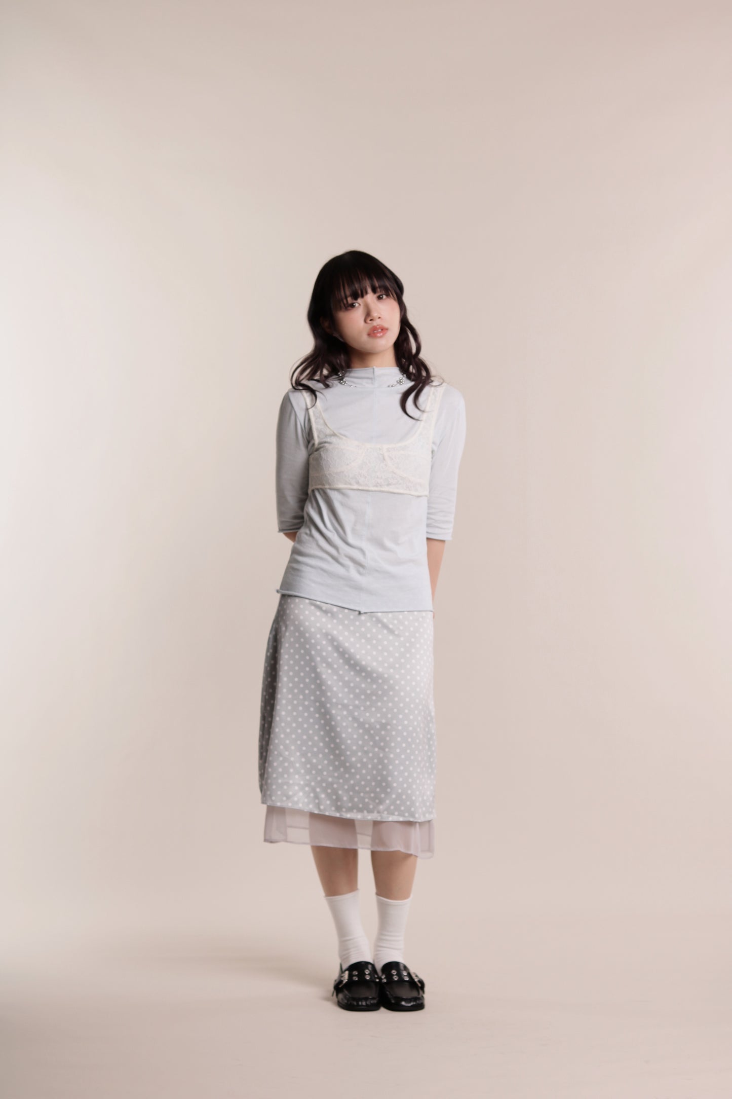 Doll Lace Vest (White)