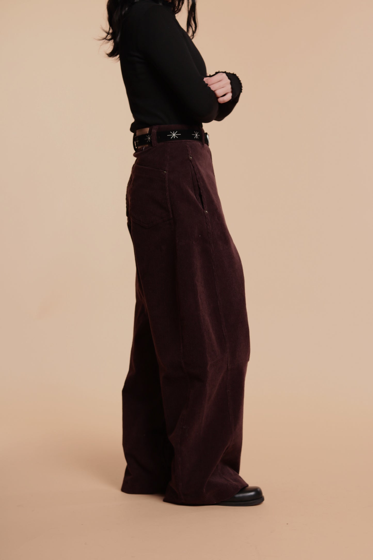 Marie Corduroy Pants (Brown)