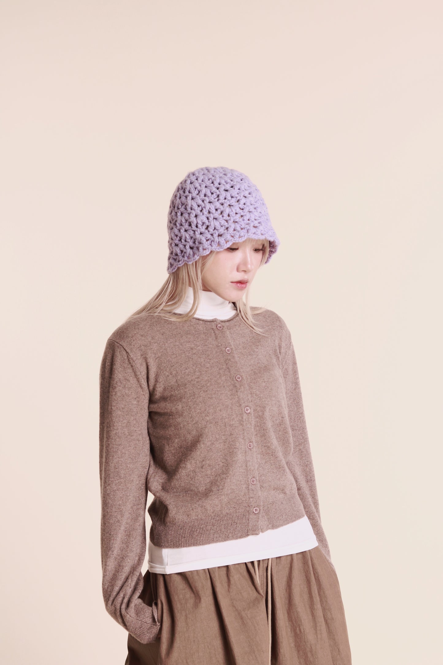 90s Cardigan (Beige)