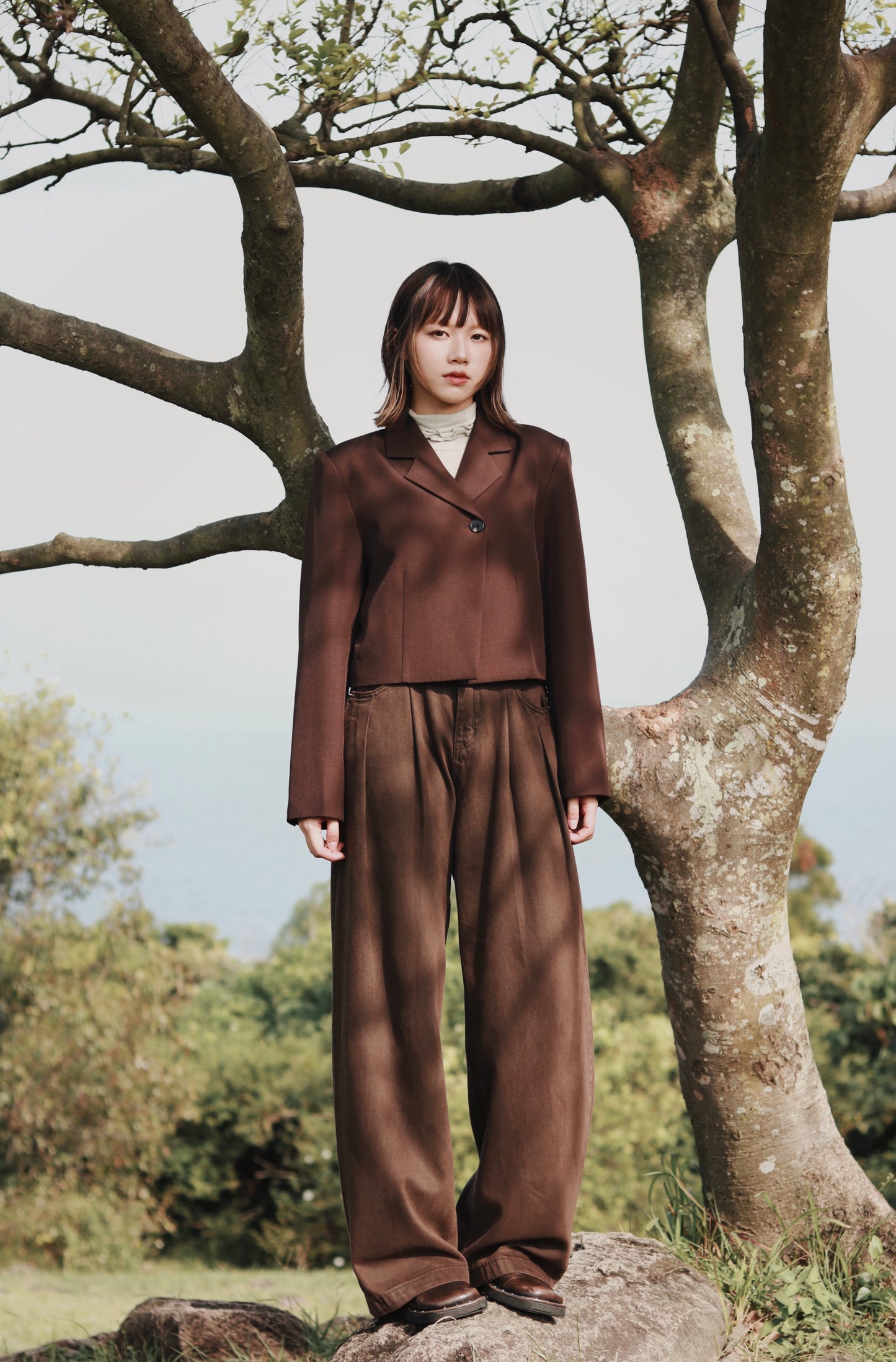 Double Fafa Top (Light Mint)