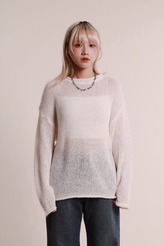 Lazy Sweater (White)