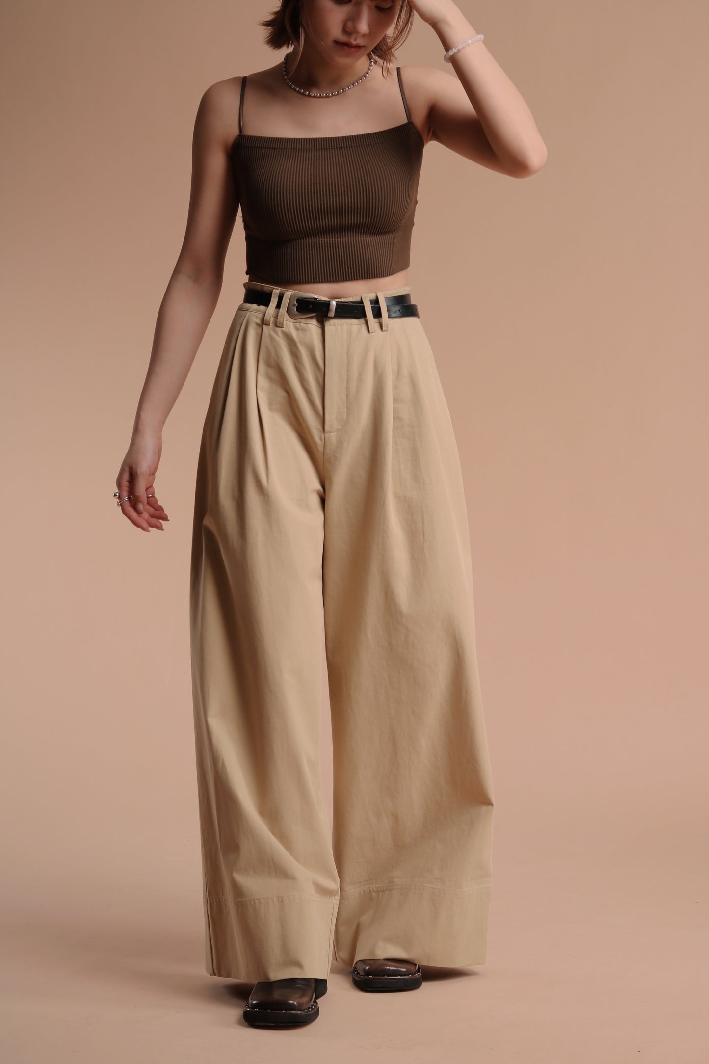 Basic Bra Top (Brown)