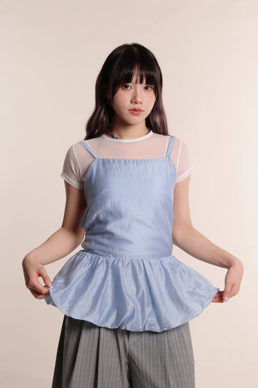Ballet Bubble Top (Blue)