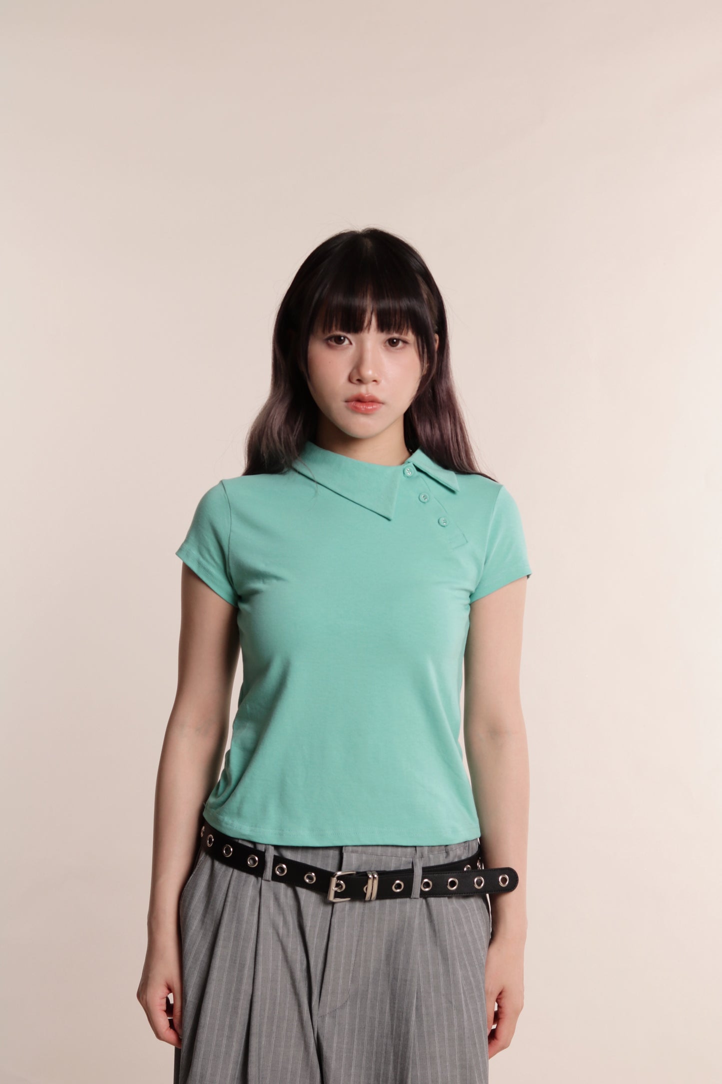 Retro Top (Blue Green)