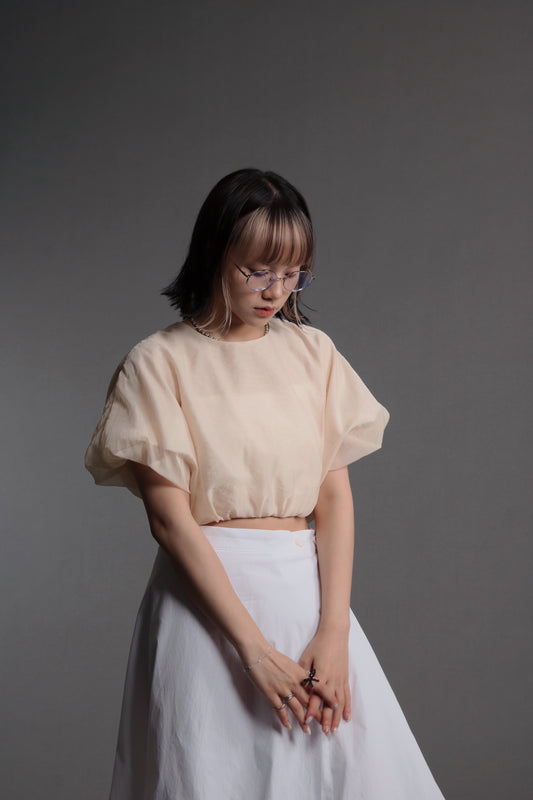 Bubble Blouse (Yellow)