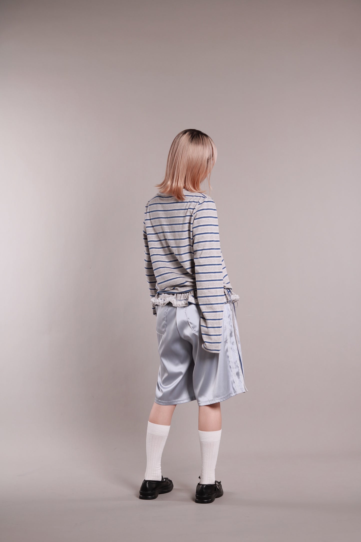 Sporty Lace Shorts (Sky)