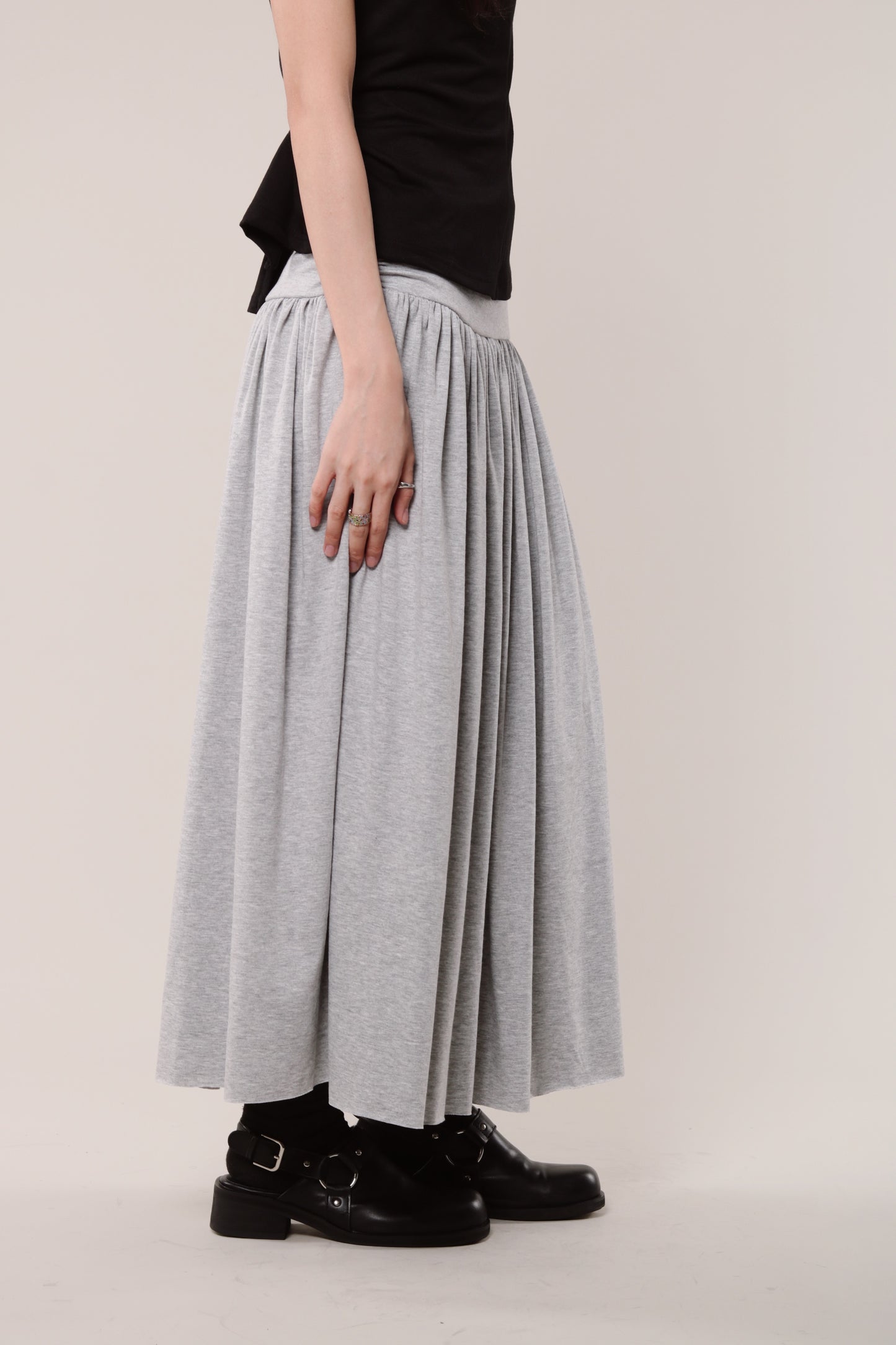 Softy Lazy Skirt (Grey)