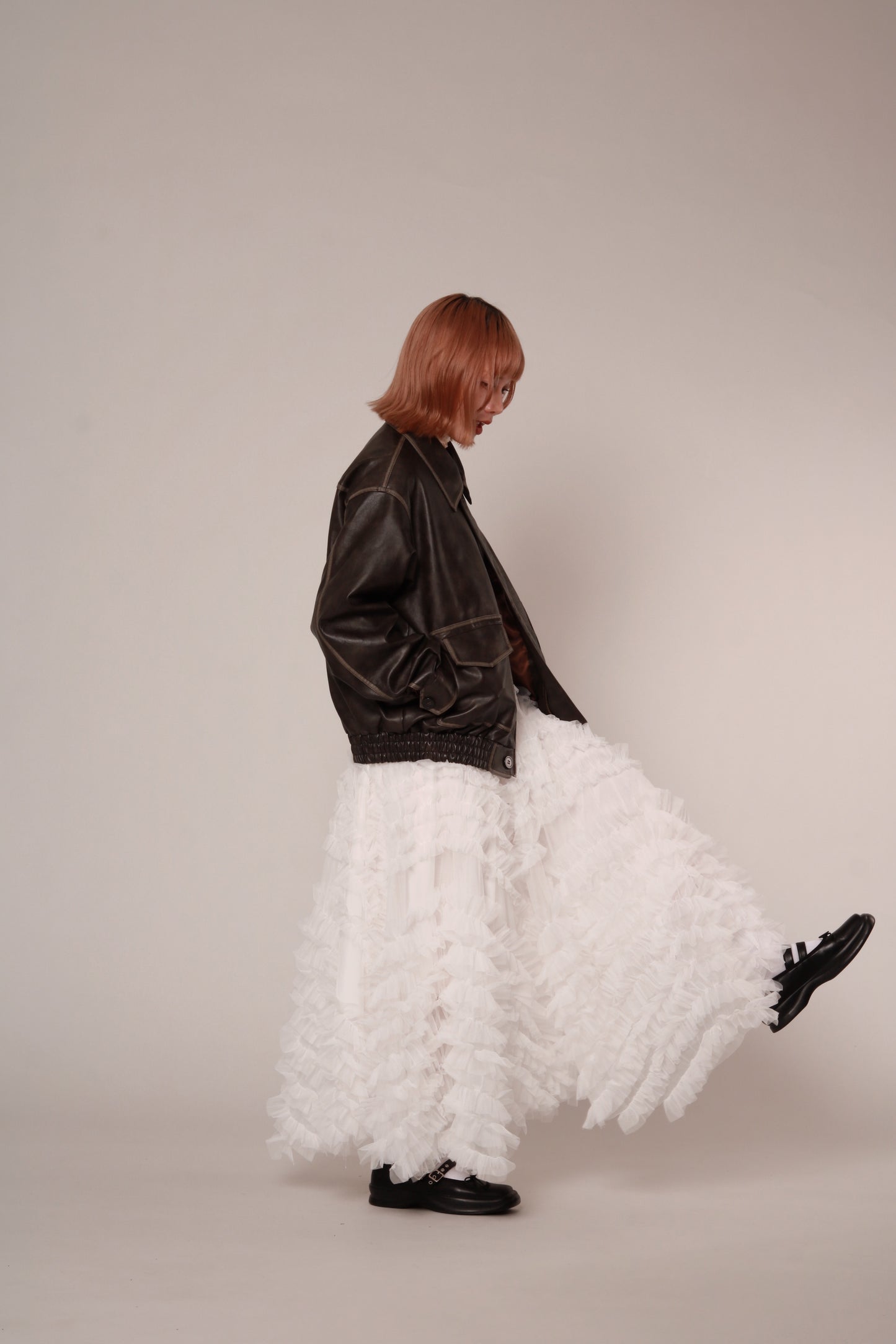 Doll Lace Skirt (White)