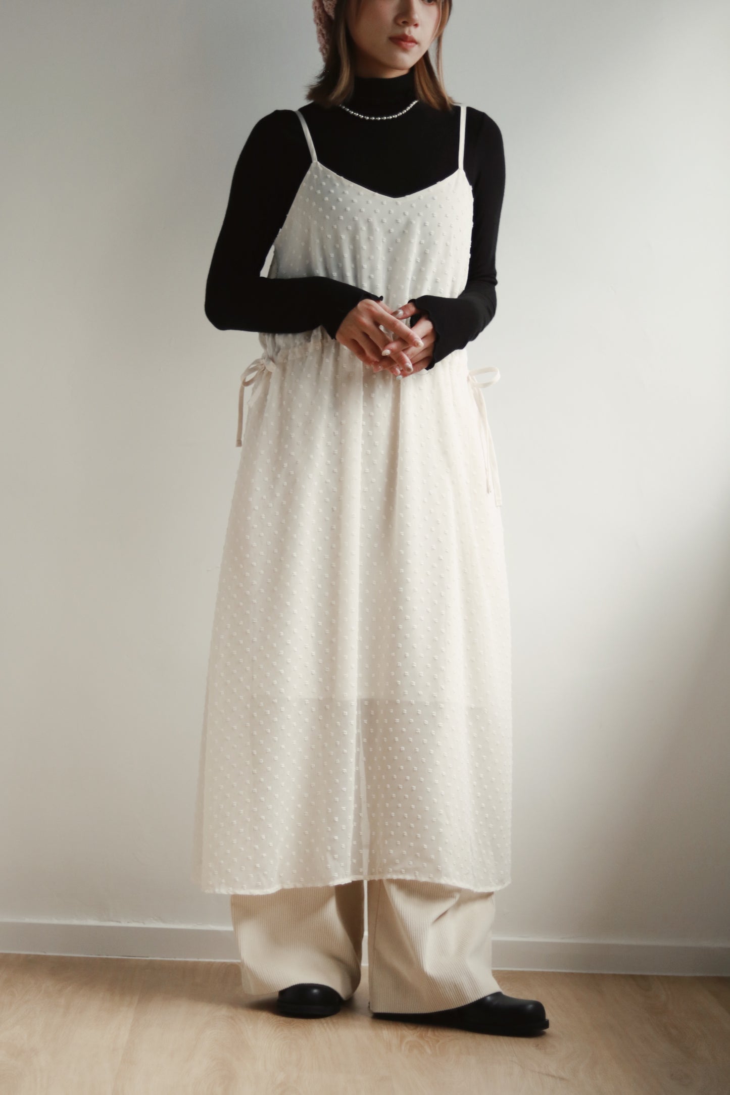 Dot Dot Dress (Ivory)