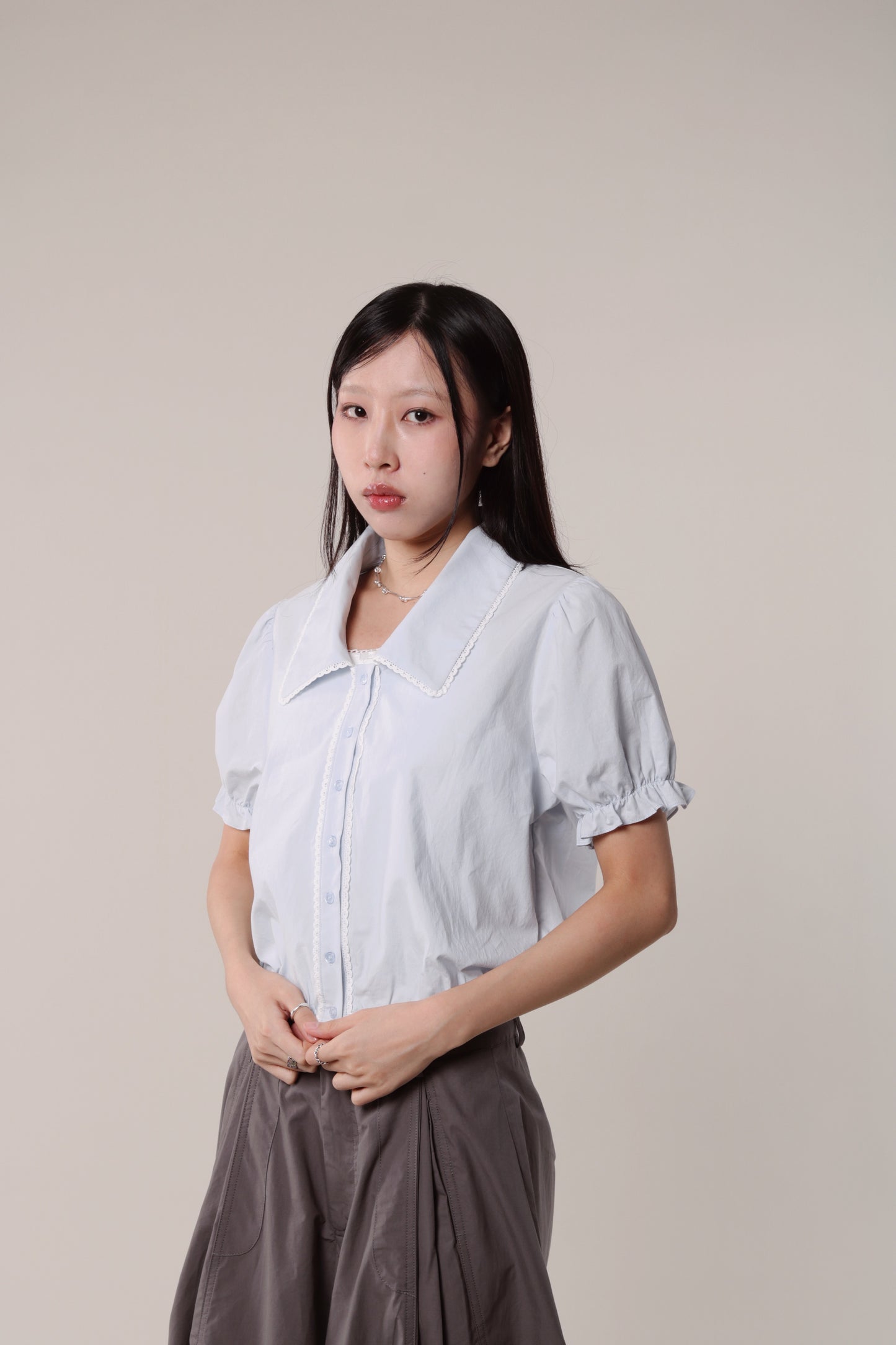 Garden Shirt (Baby Blue)