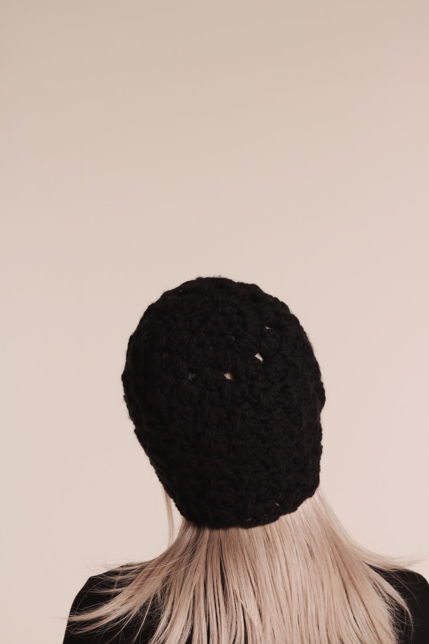 Knit Bucket Hat (Black)