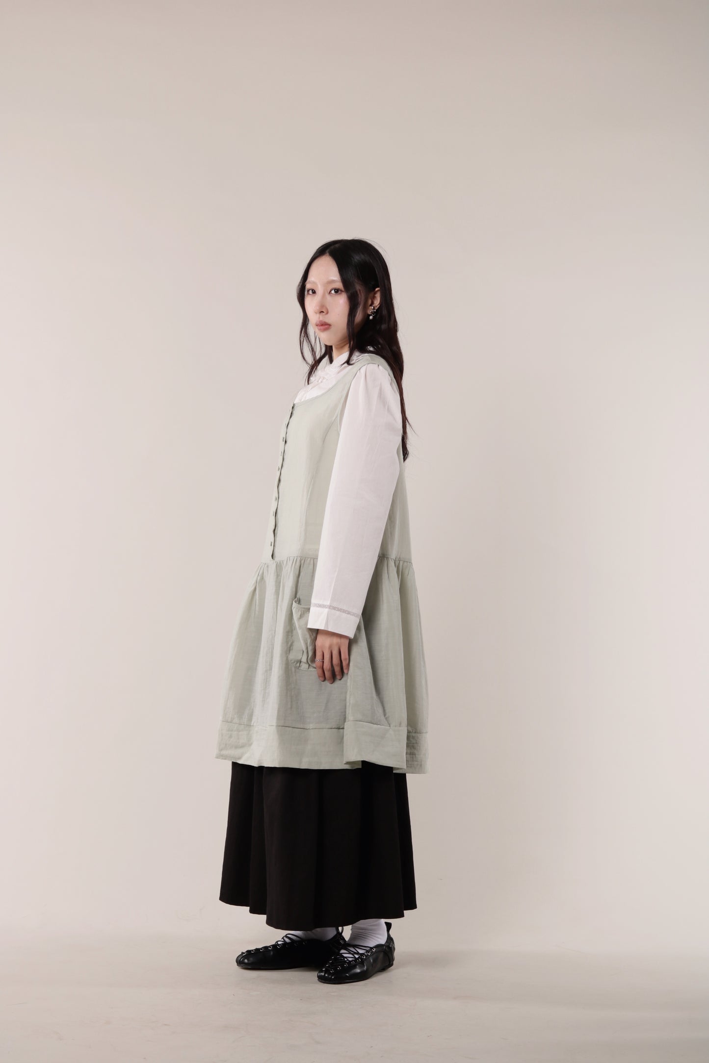 Pleated Skirt (Black)