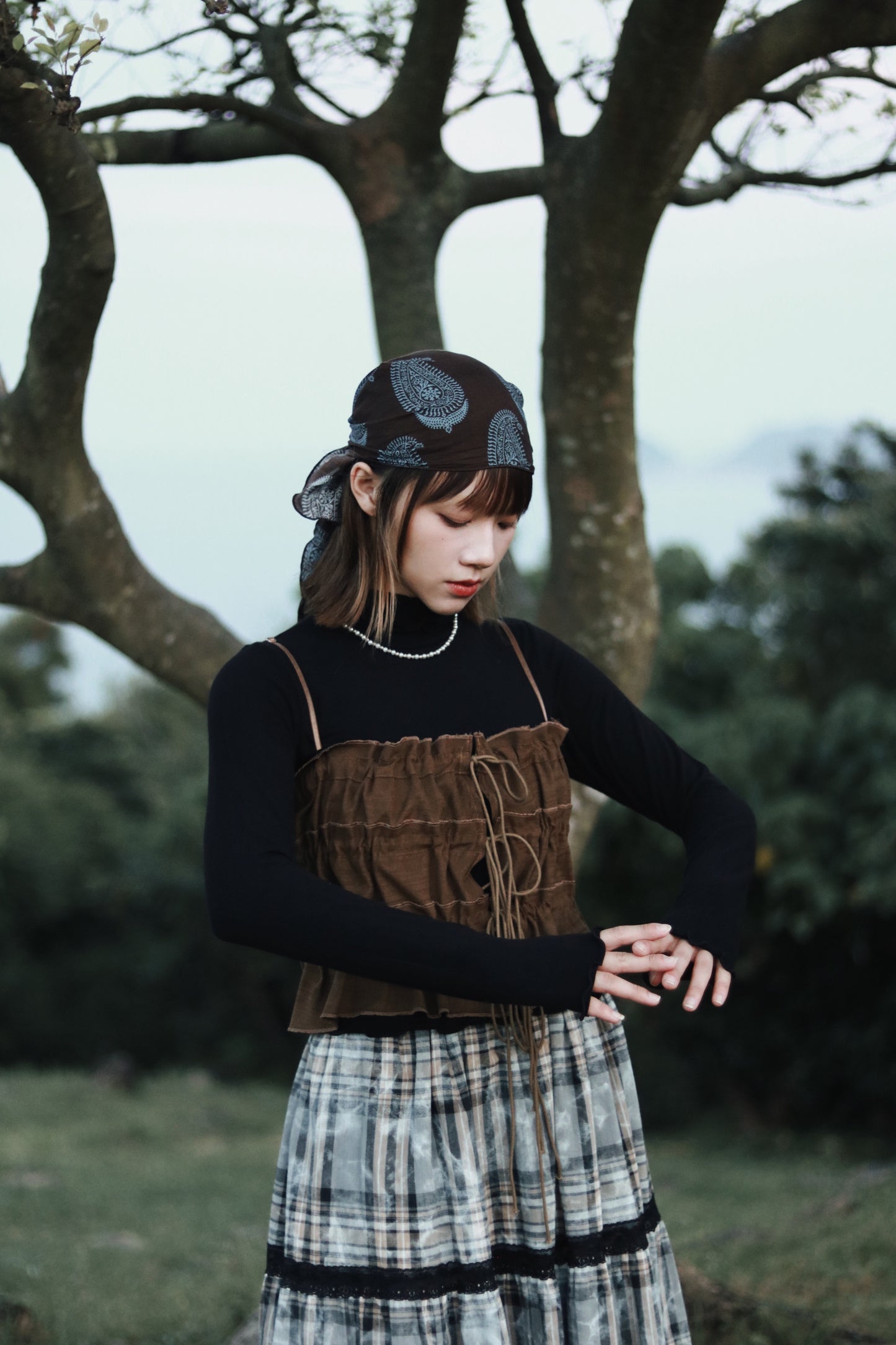 Double Fafa Top (Black)