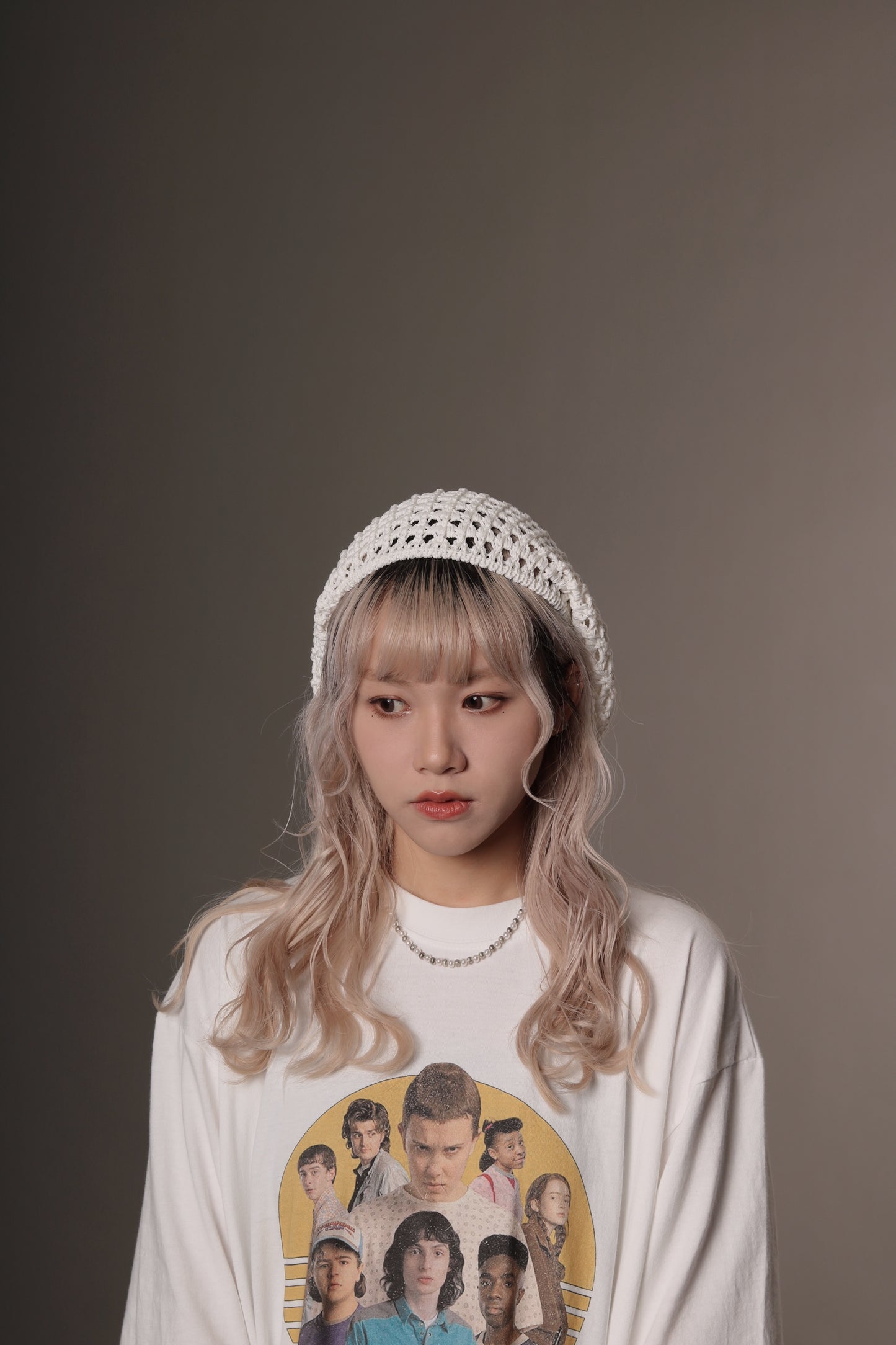 Daily Knit Beret (Black/Blue/Pink/Purple/White)
