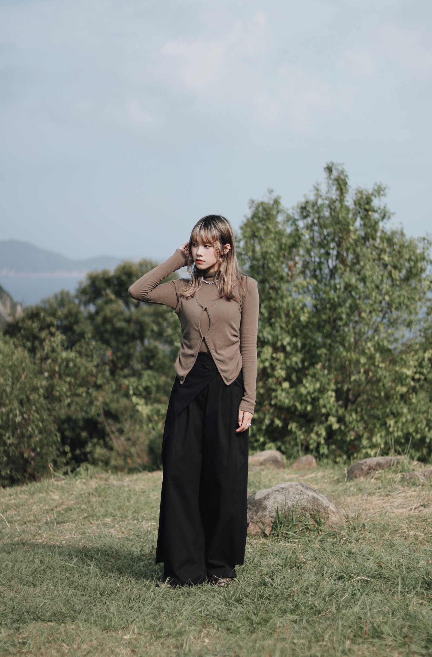 Layered Pants (Black)