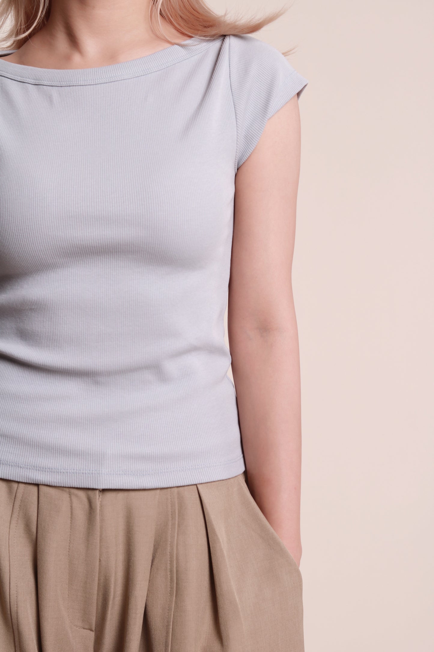 Summer Daily Tee (Baby Blue)