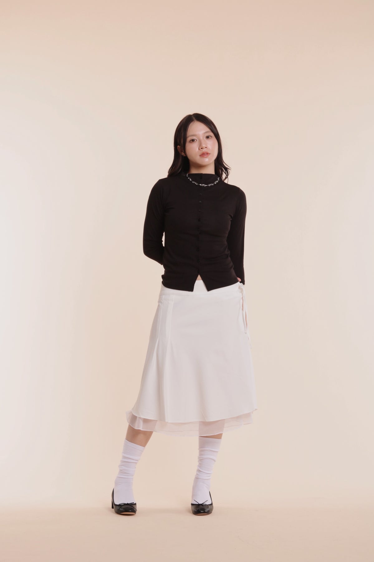 Edgy Skirt (White)