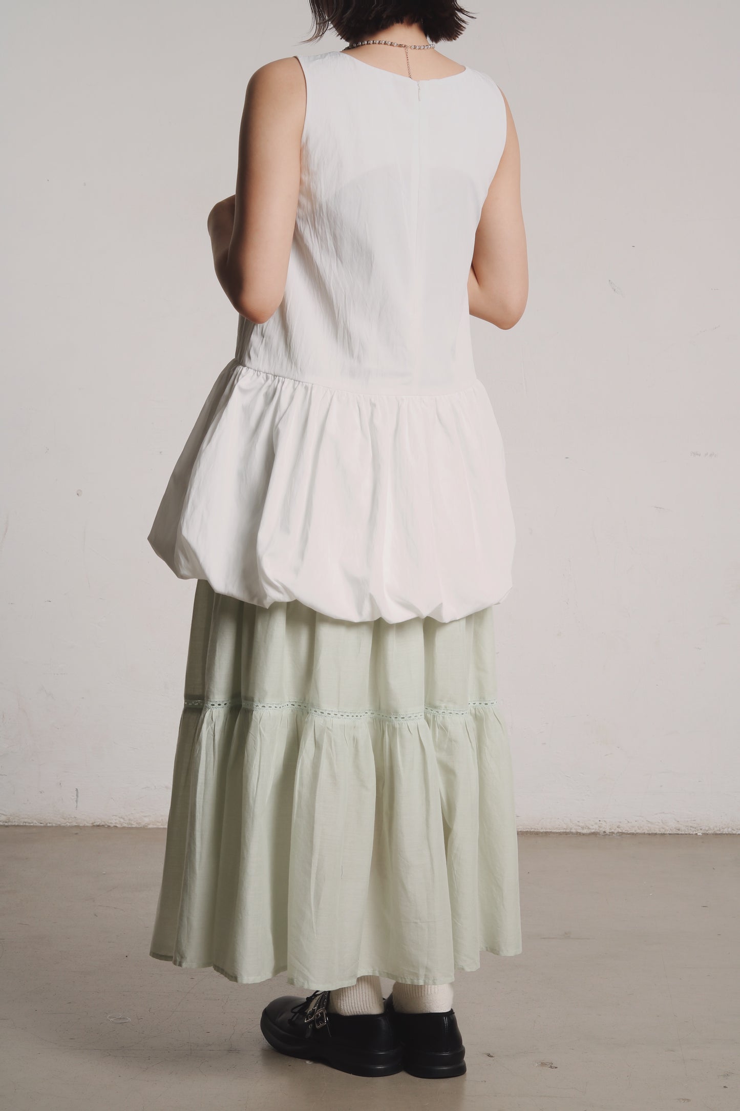 Doll Tiered Skirt (Mint)