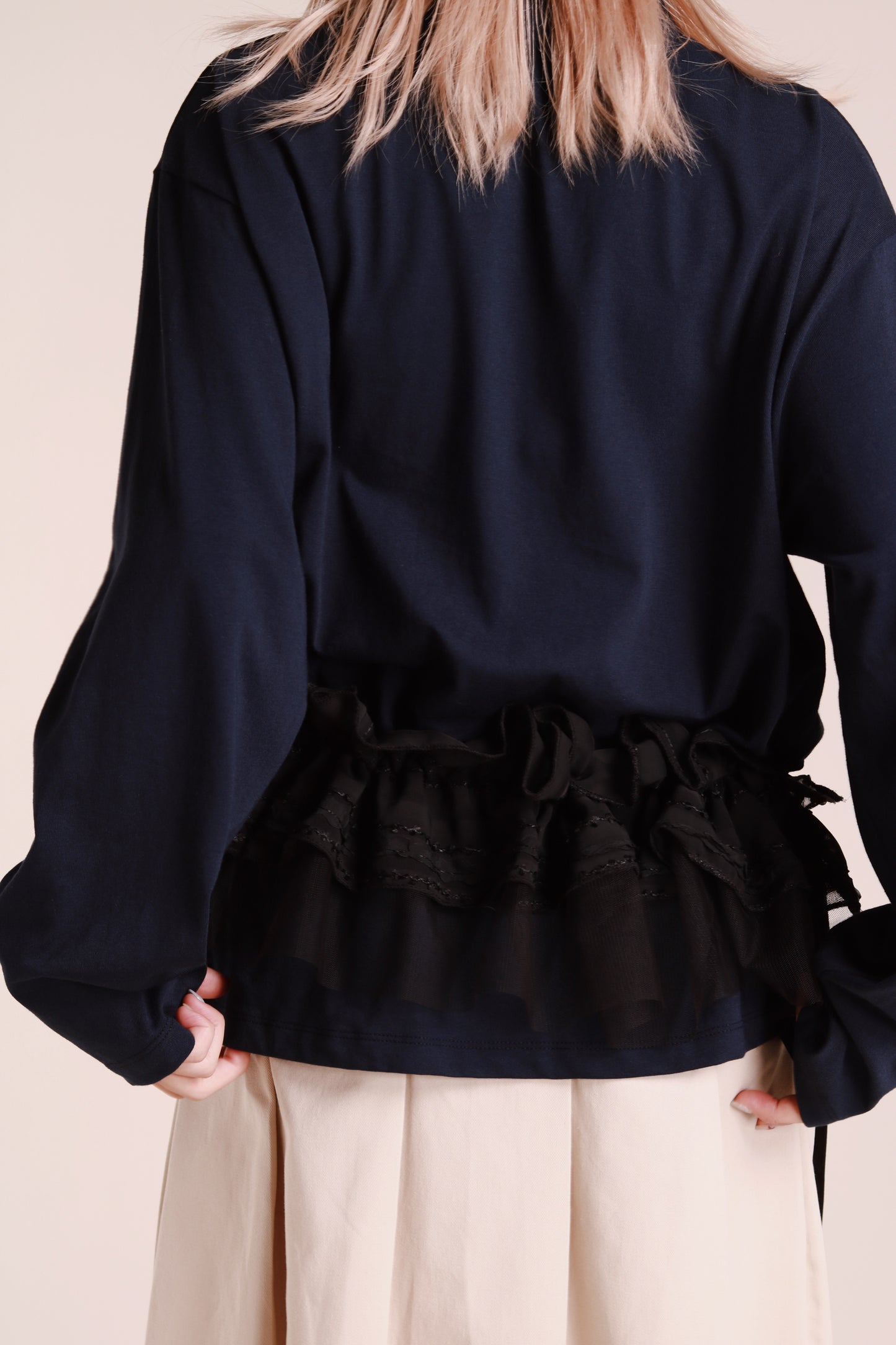 Ruffle Belt (Black)