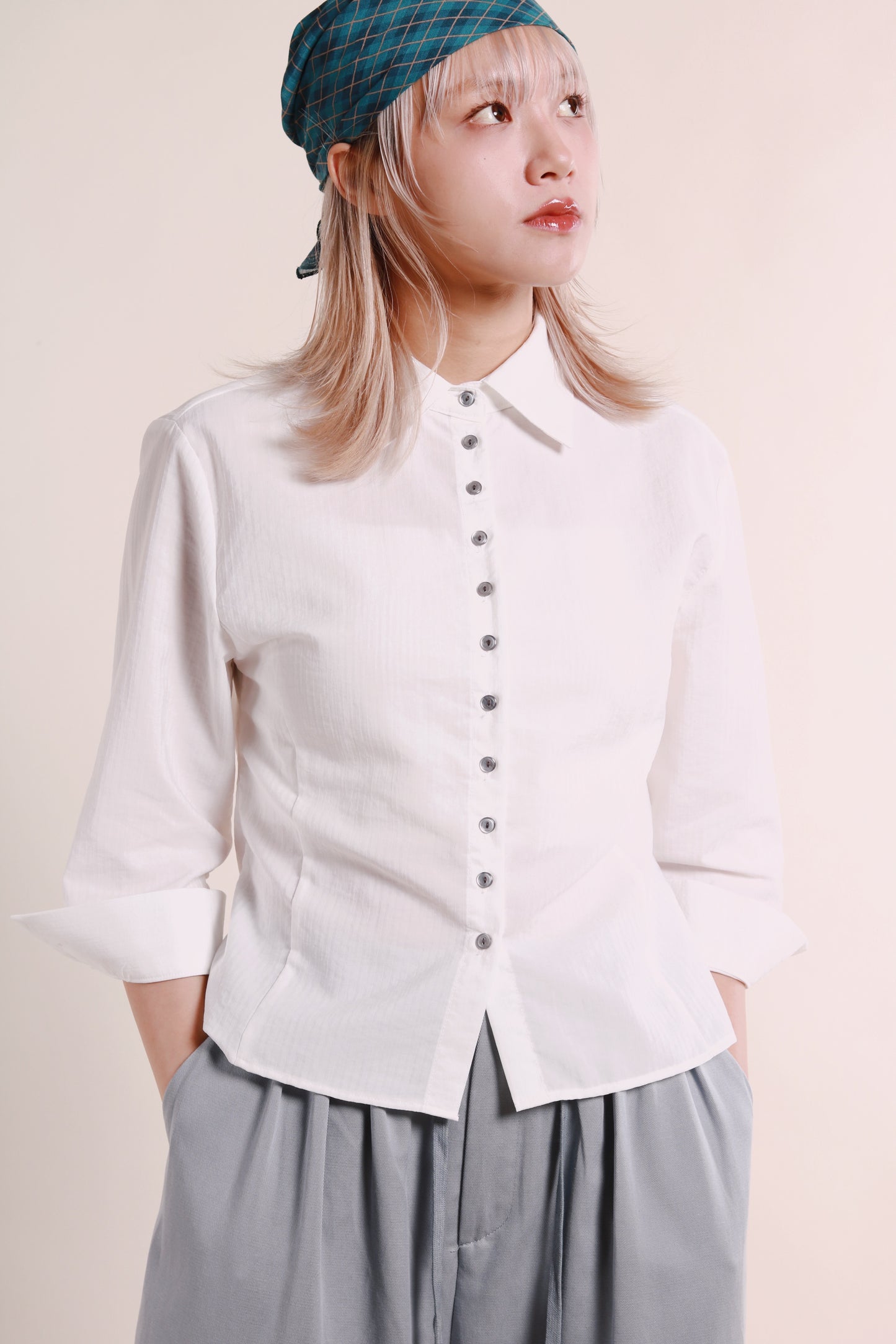 Clean Line Shirt (White)