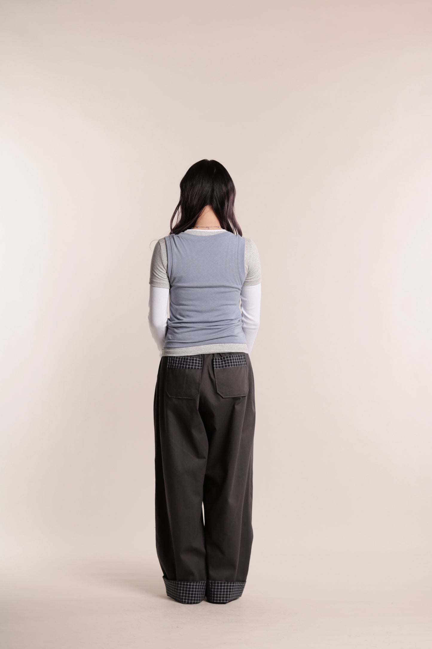 Aria Layered Top (Sky)