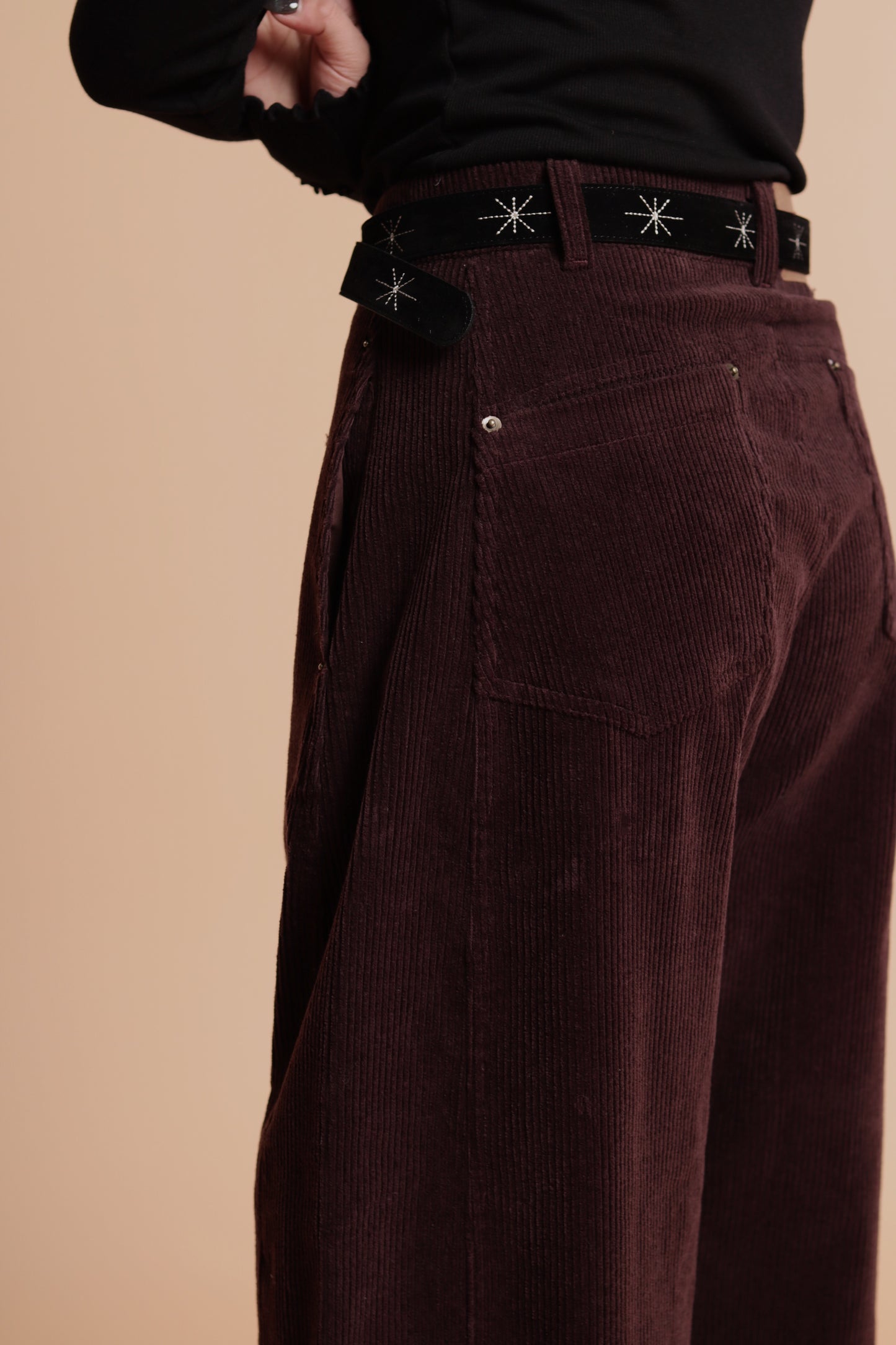 Marie Corduroy Pants (Brown)