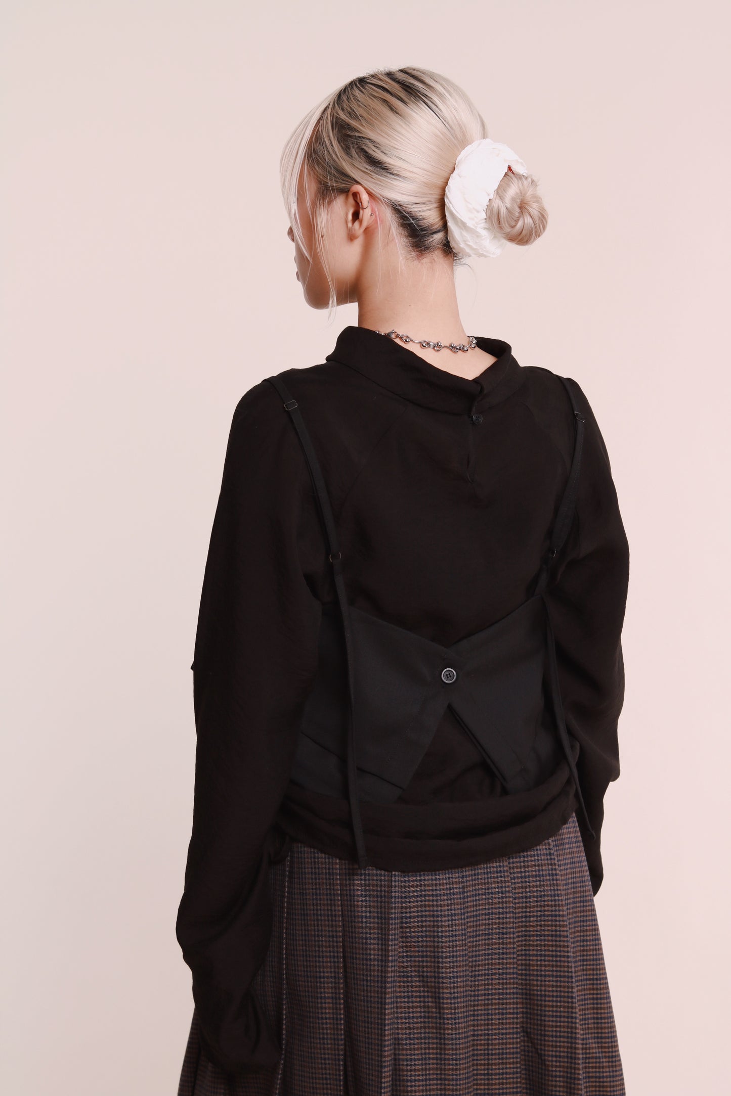 Layered Vest (Black)