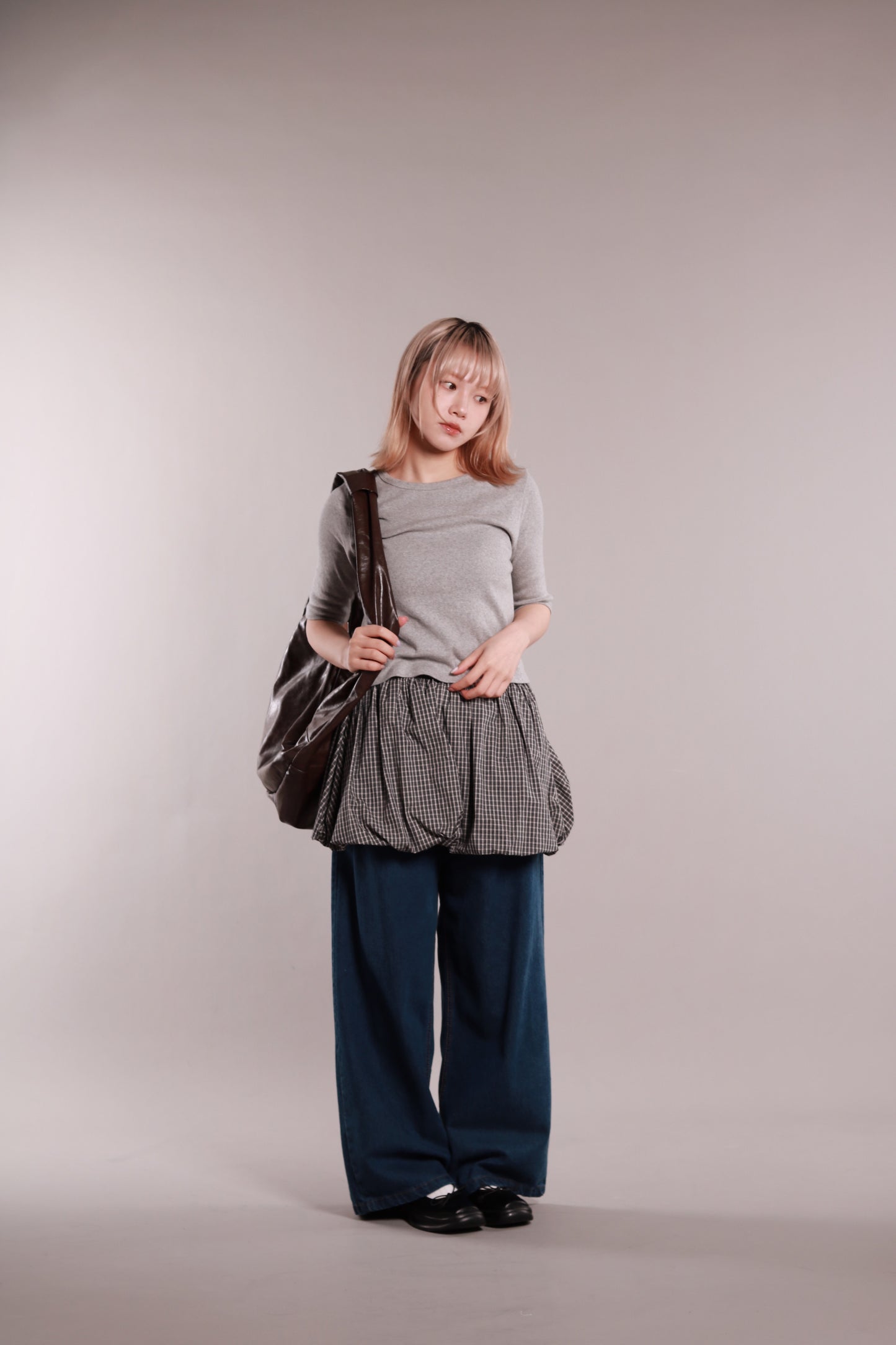 Breeze Bloom Tee (Grey)