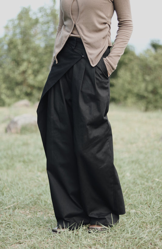 Layered Pants (Black)