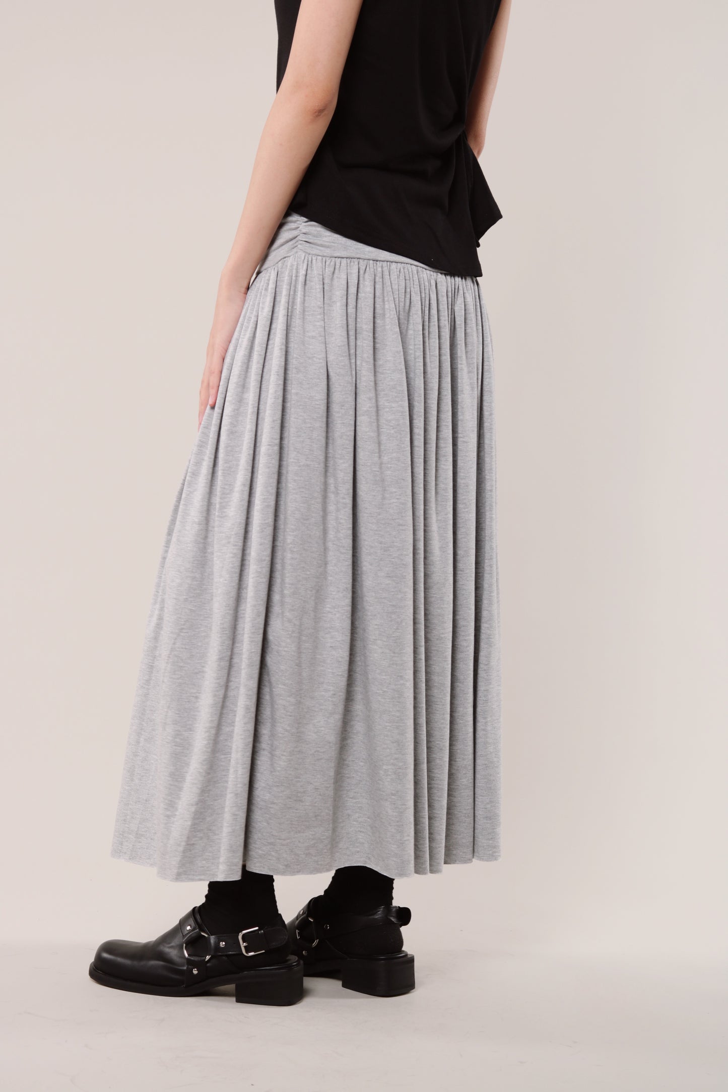 Softy Lazy Skirt (Grey)