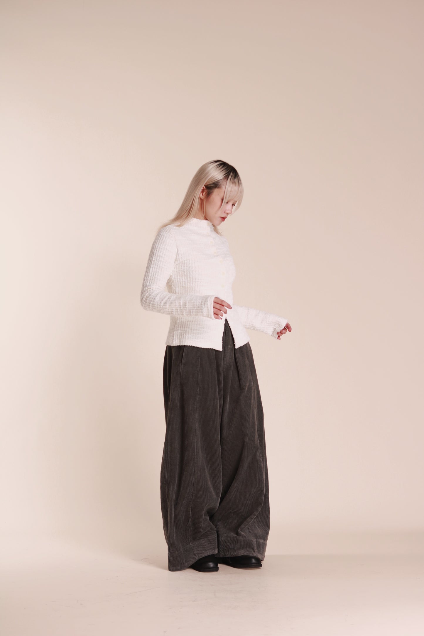 Textured Top (Ivory)