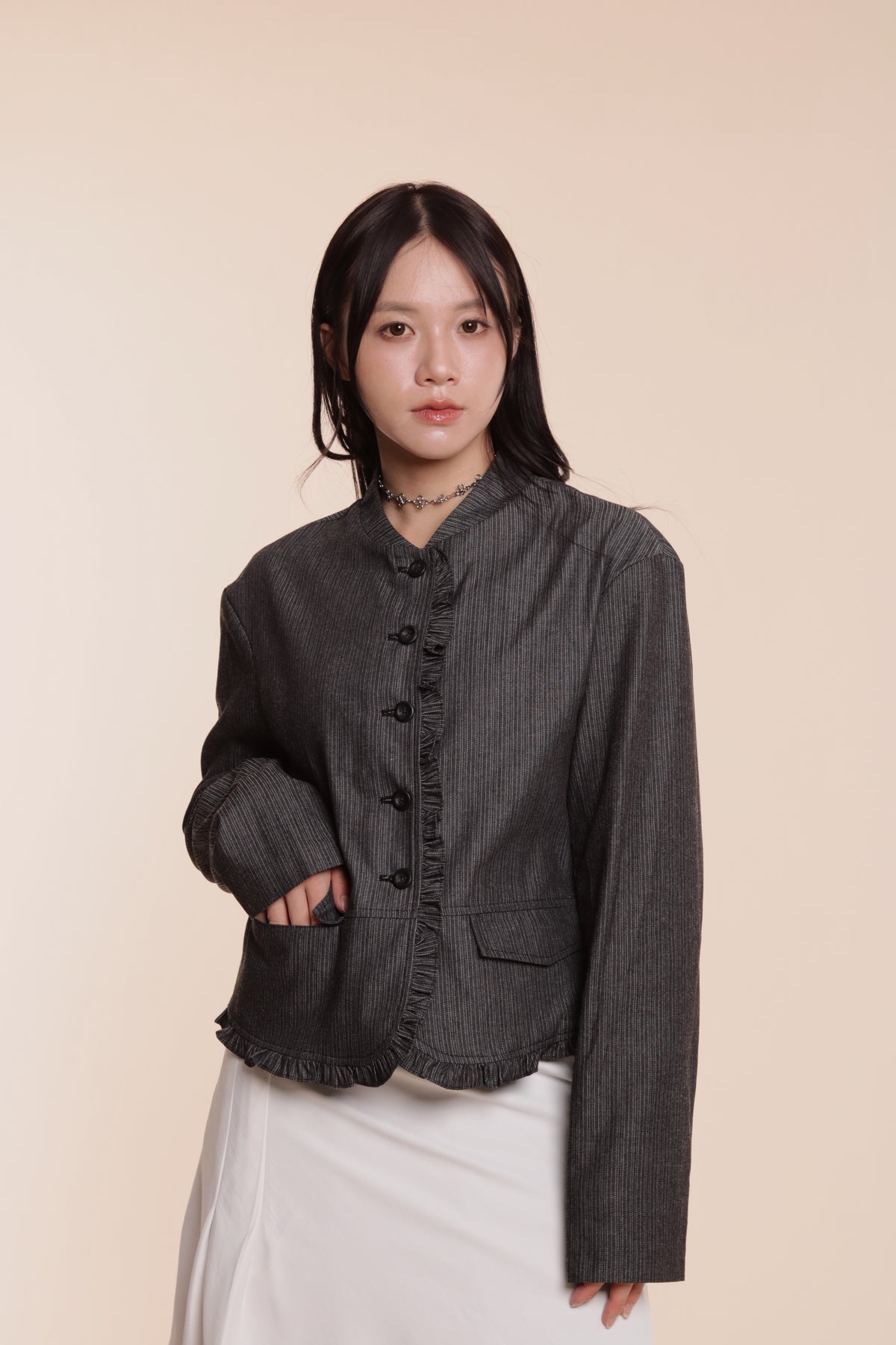 Doll Ruffle Jacket