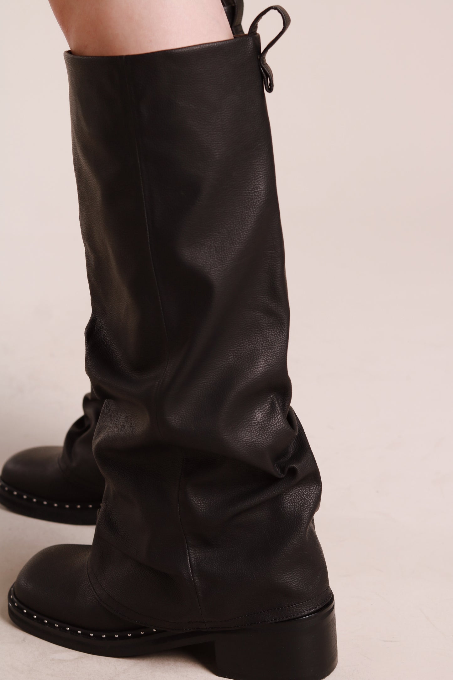 Studded Knee Boots