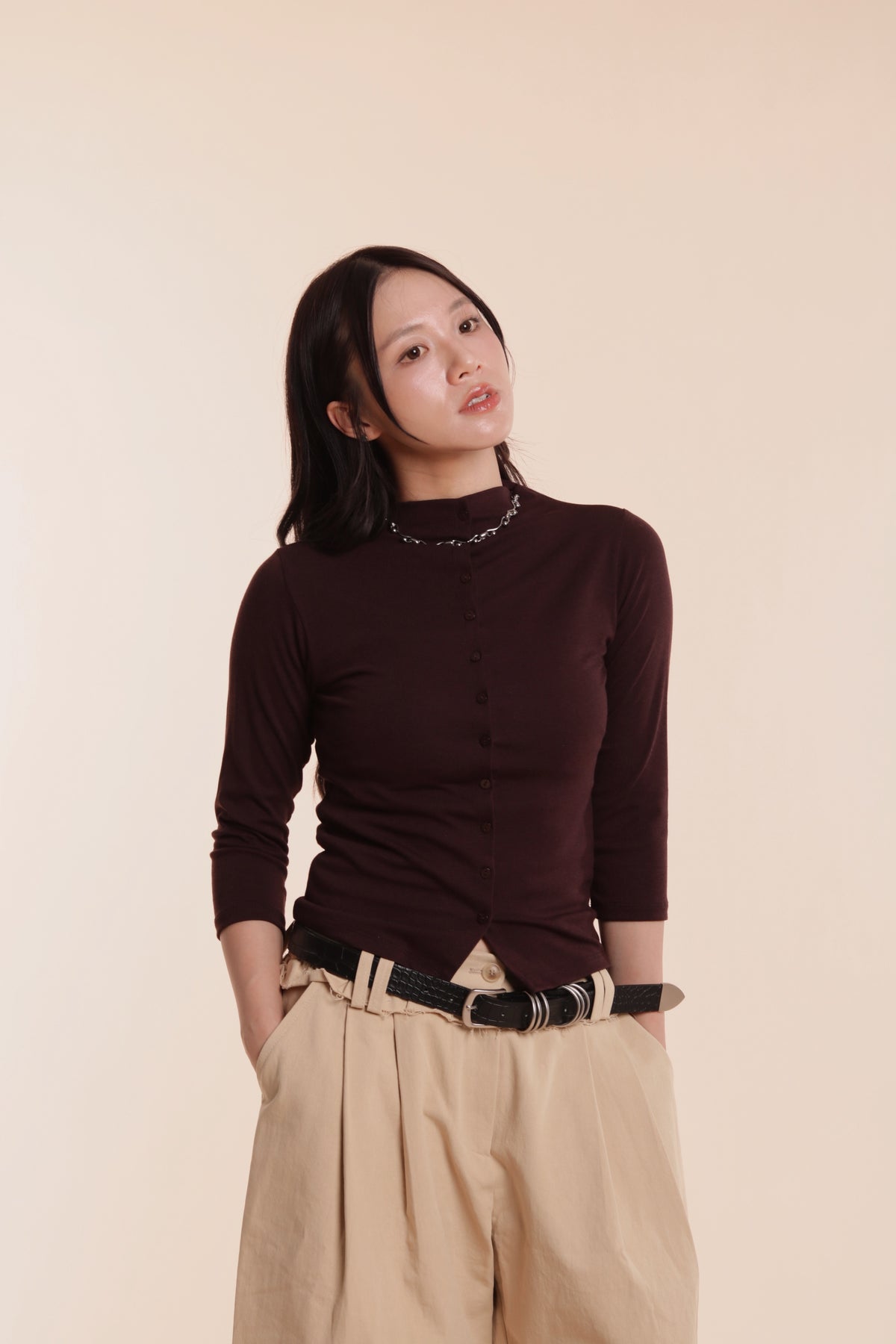 Cora Tee (Brown)