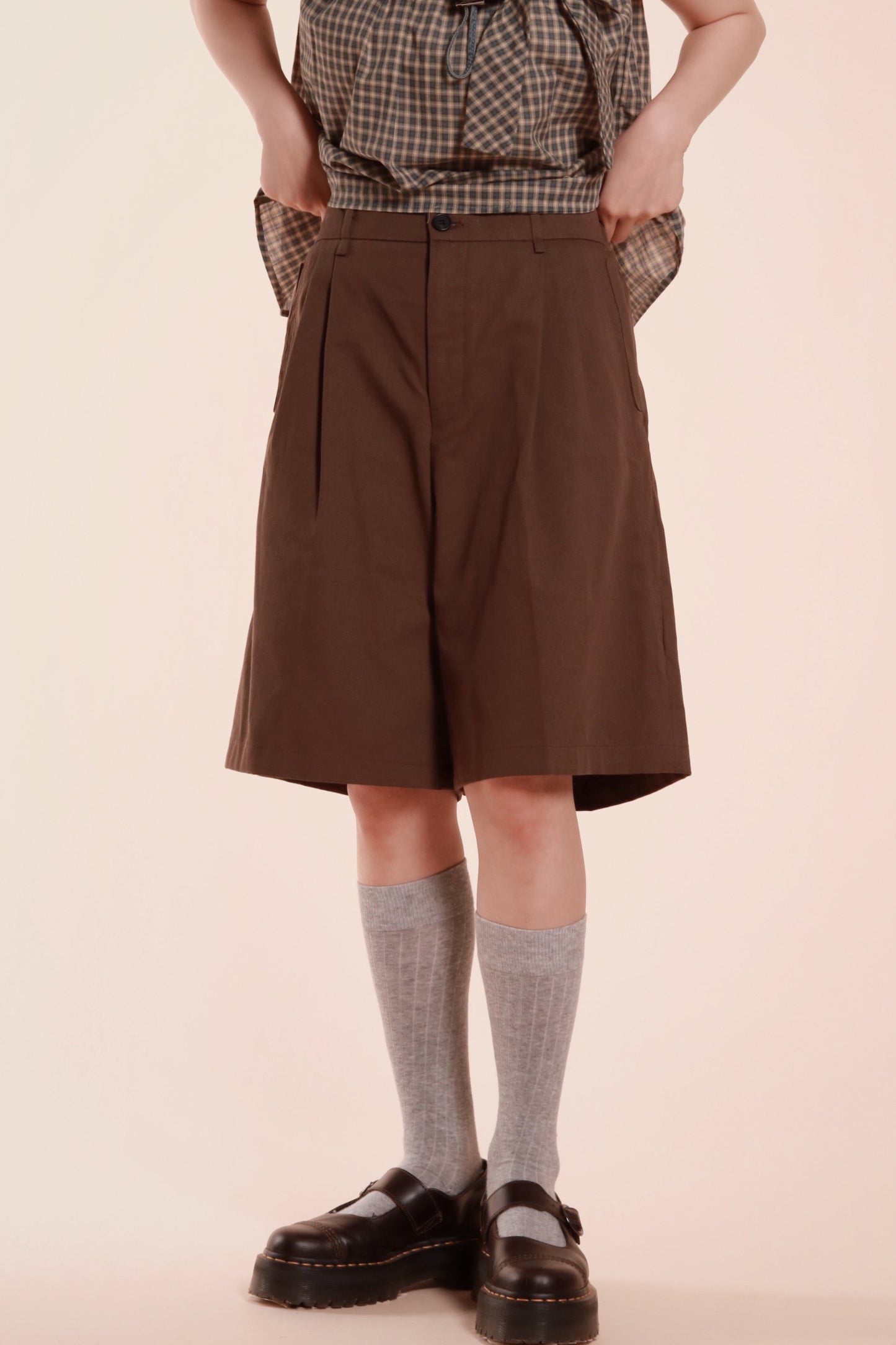 Youth Shorts (Brown)
