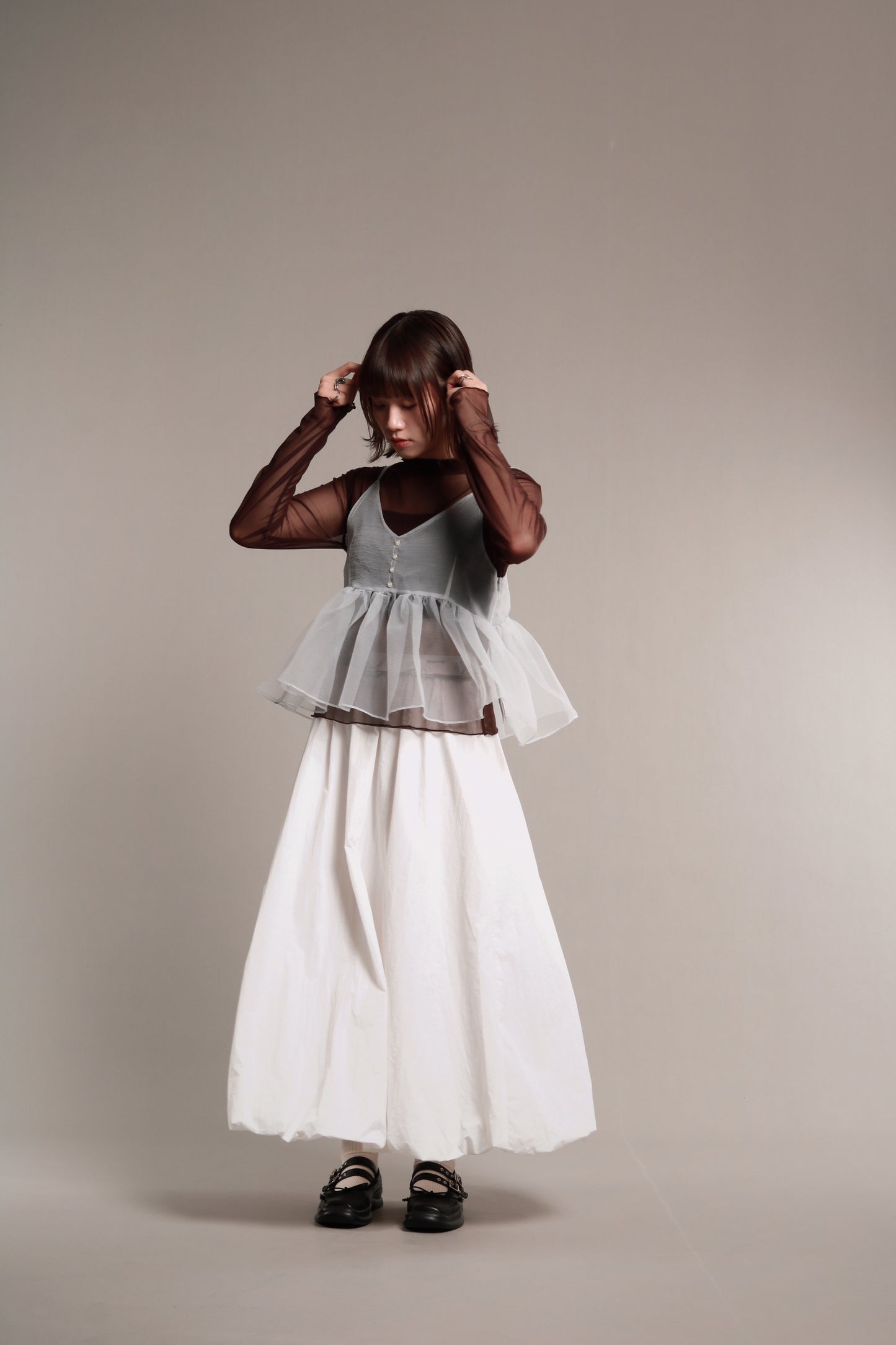 Sopia Sleeveless Top (Sky)