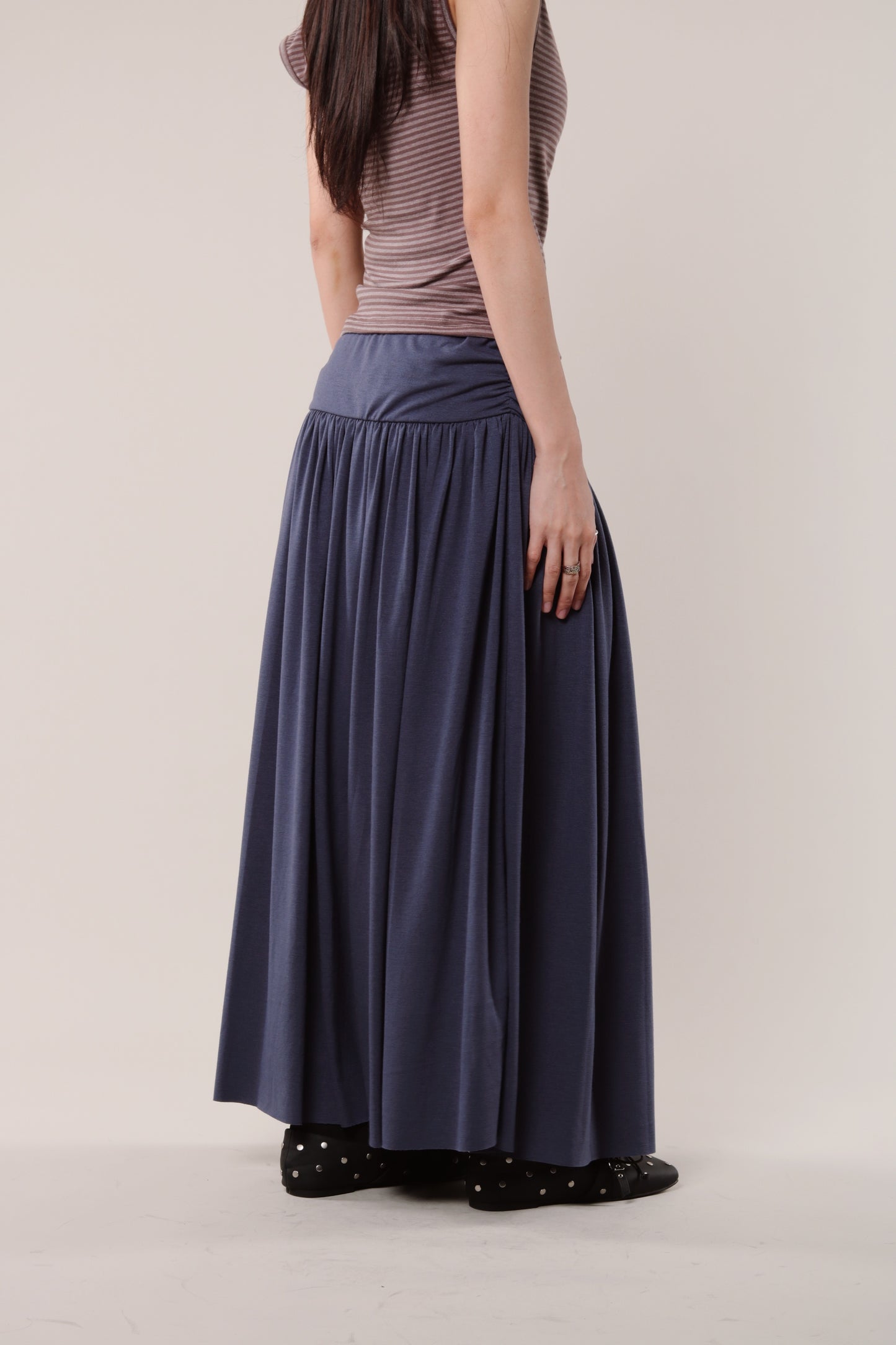 Softy Lazy Skirt (Navy)