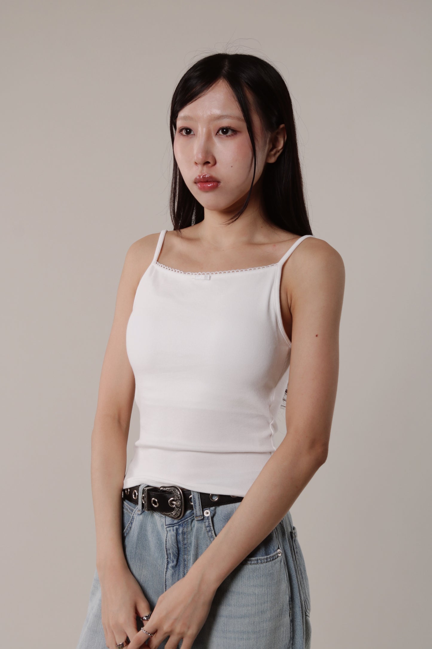 Ribbon Bra Top (White)