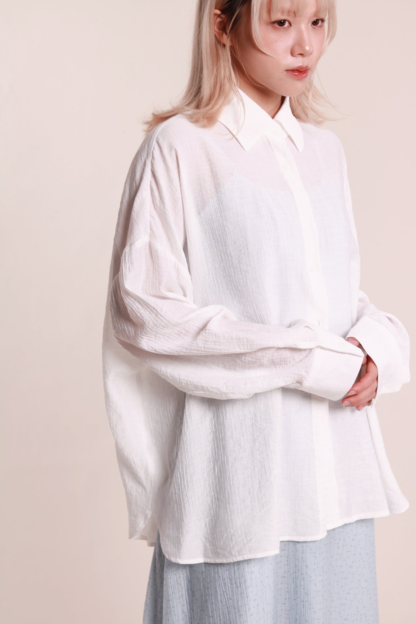 Softy Oversize Shirt (White)