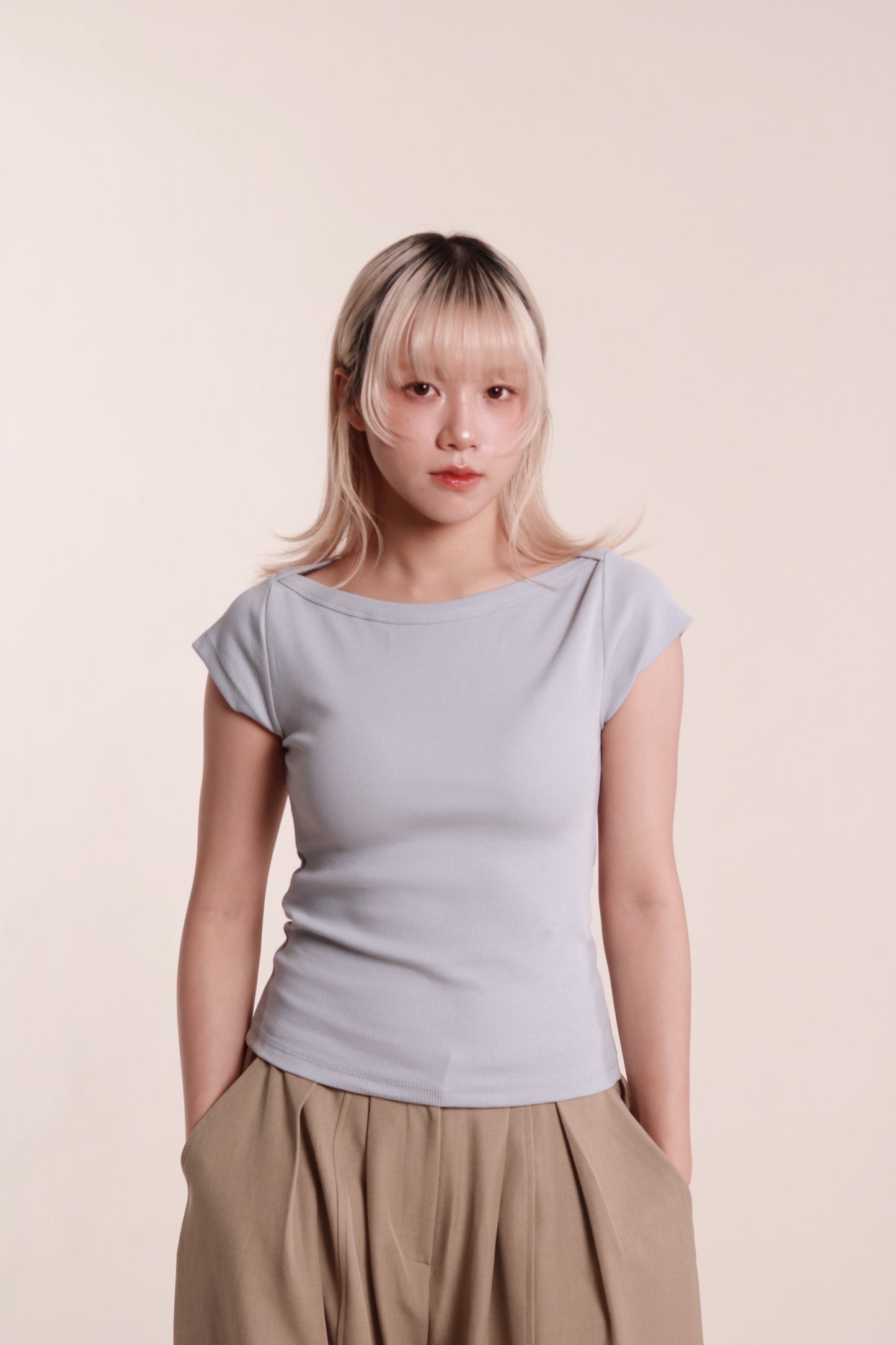 Summer Daily Tee (Baby Blue)