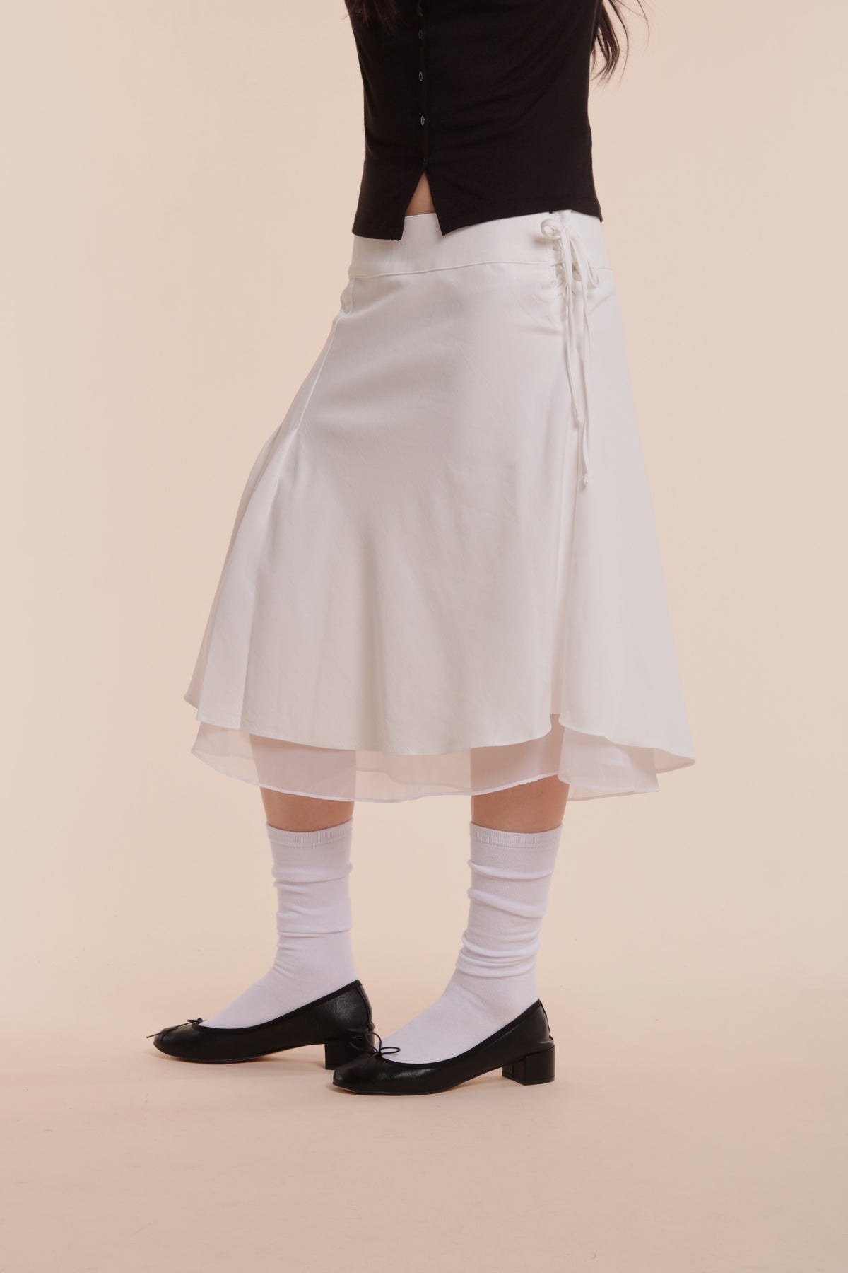 Edgy Skirt (White)