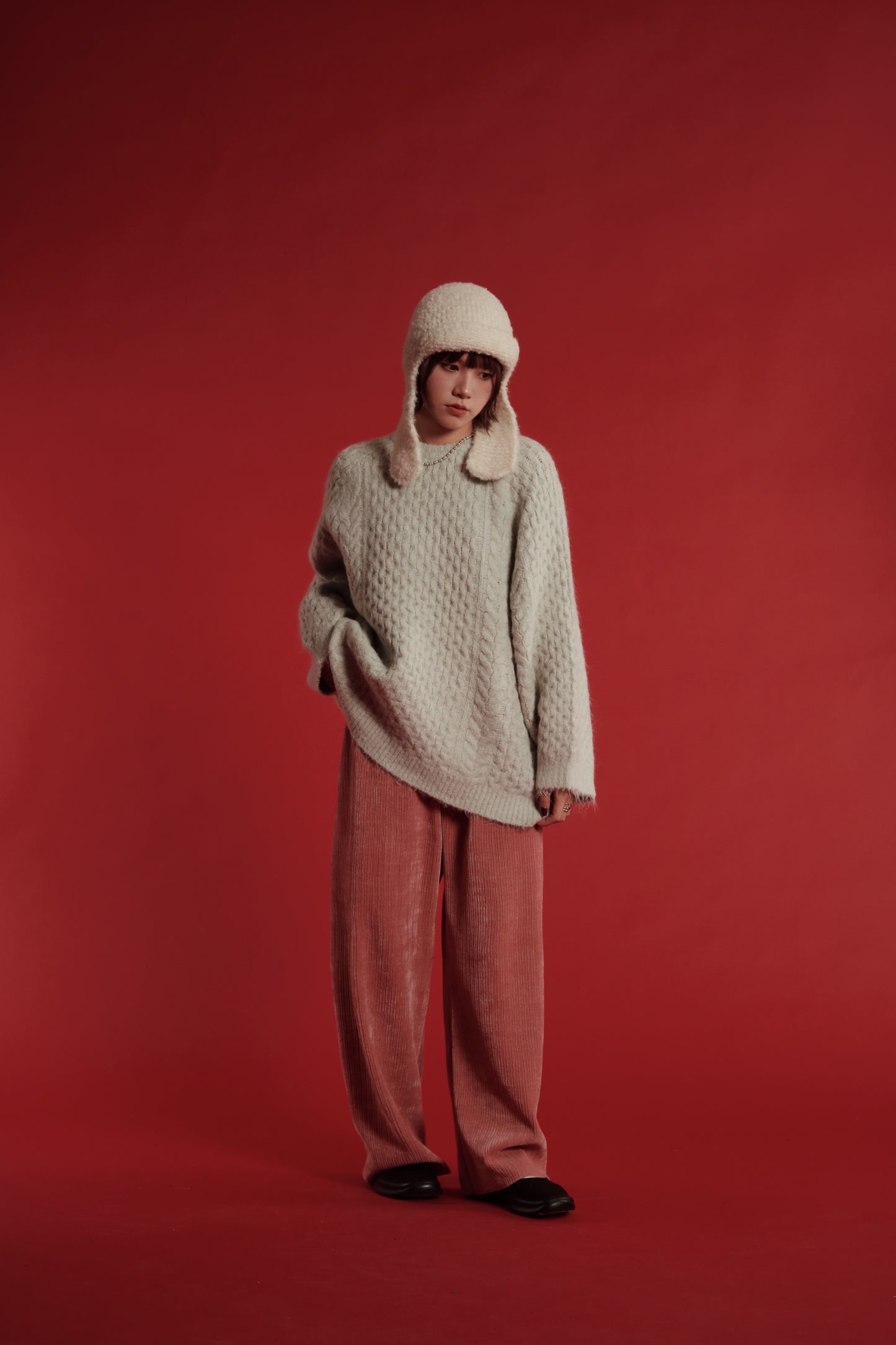 Flaps Beanie (Black/Brown/Grey/White)