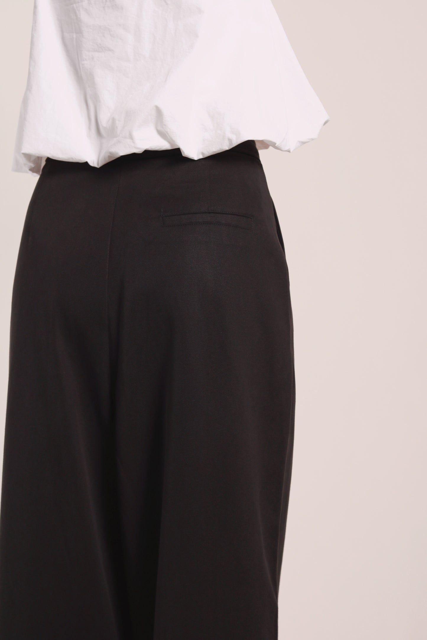 Renne Wide Leg Pants (Black)